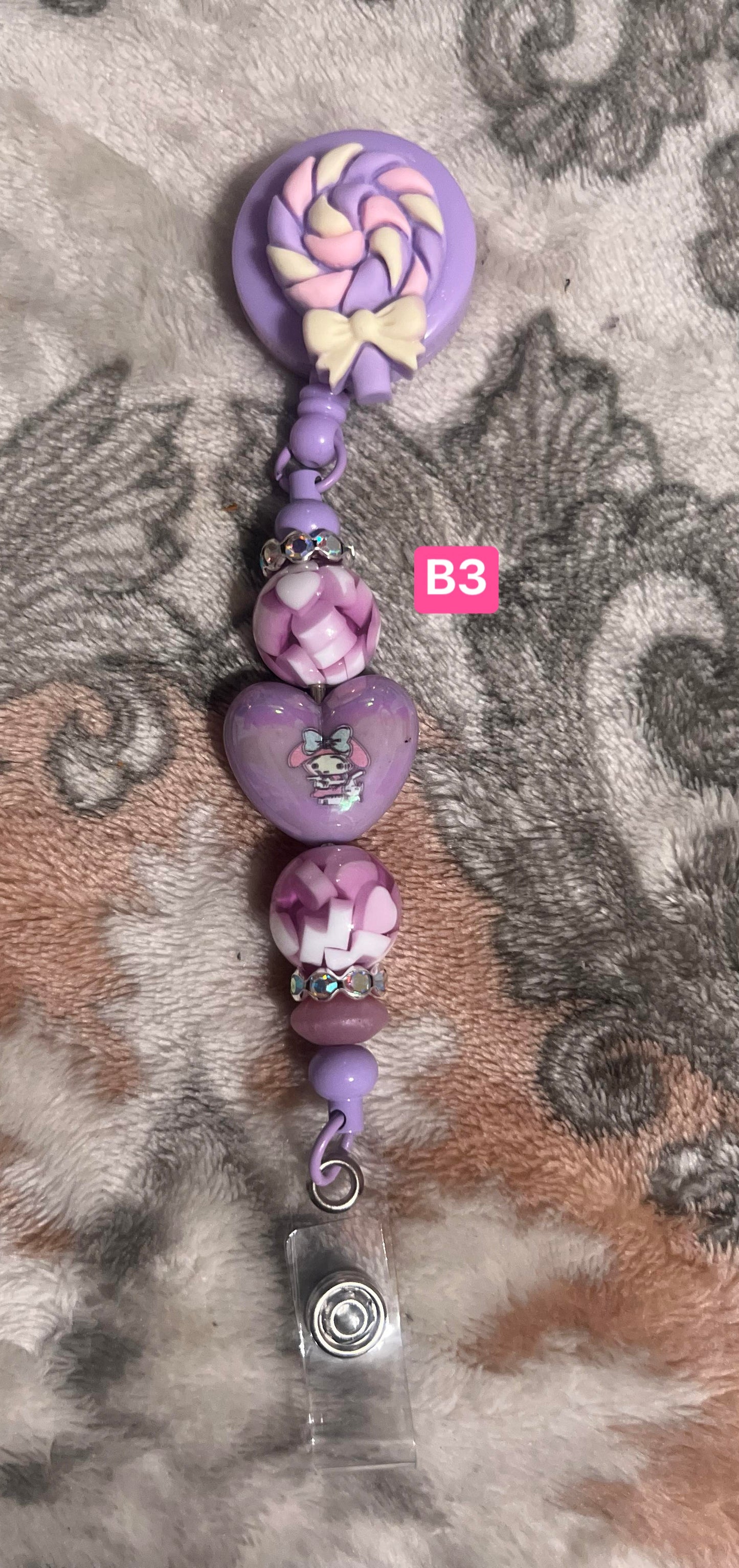 Insignias de cuentas hechas a mano