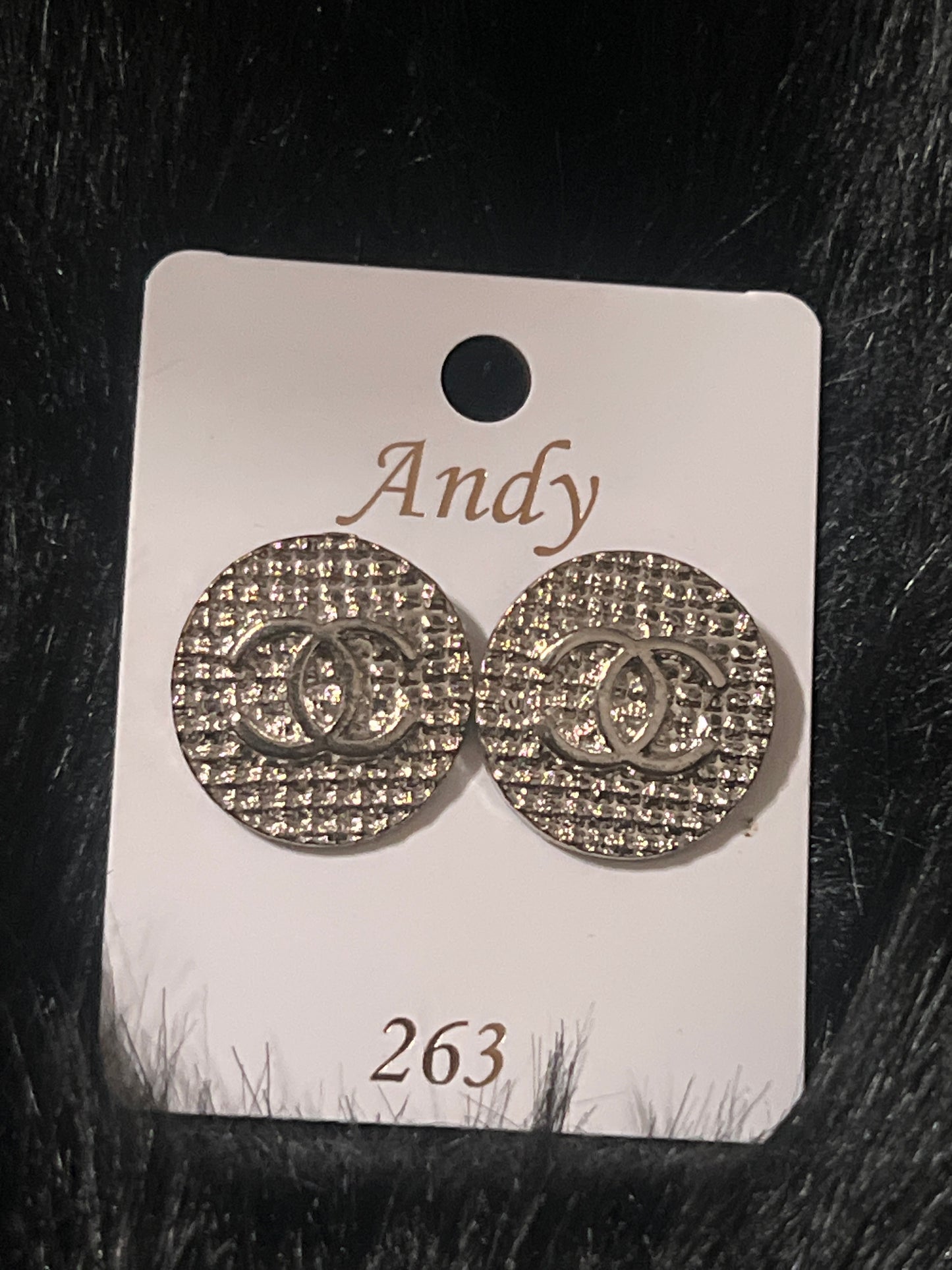 Pendientes CC con monedas de plata