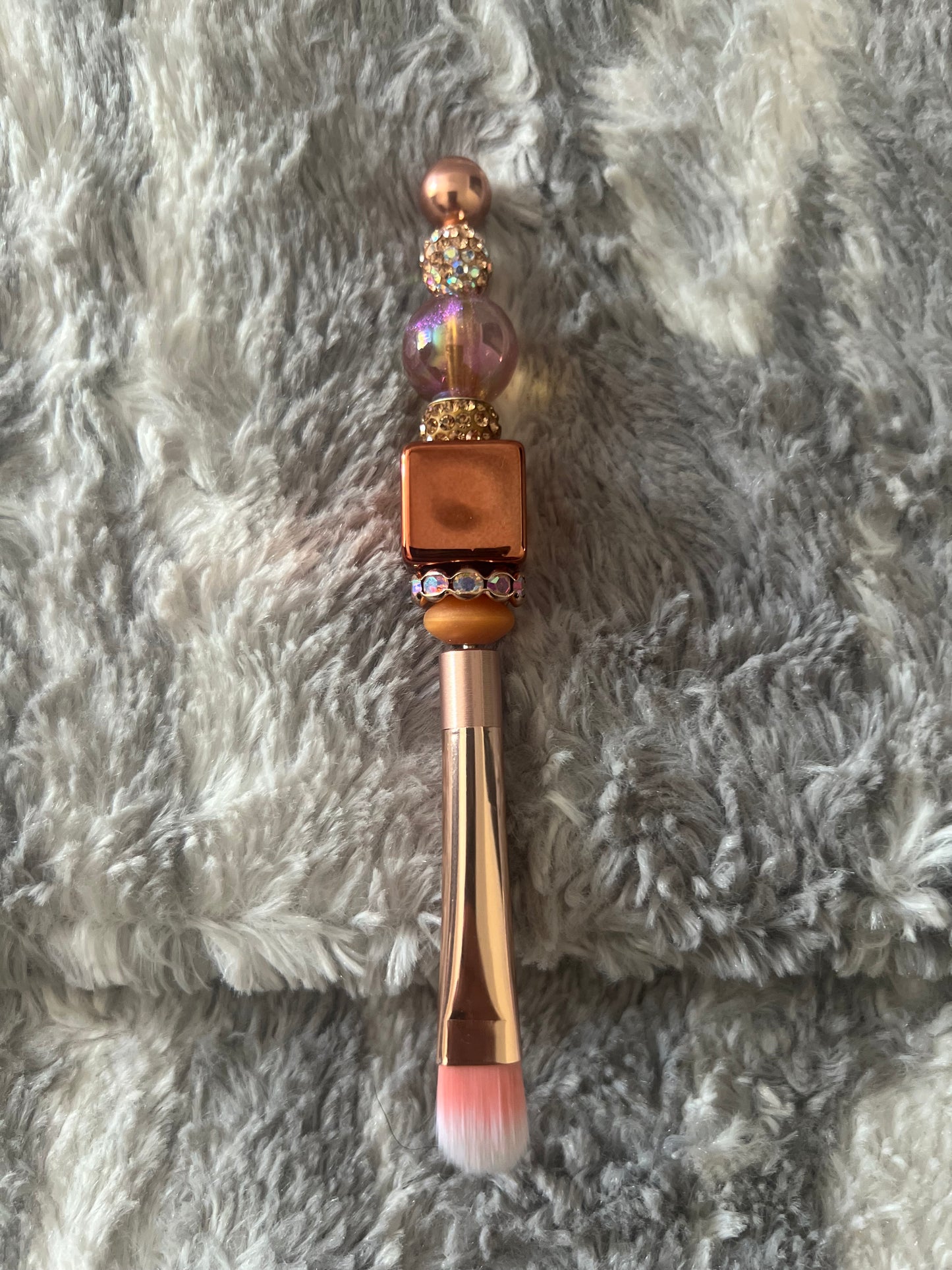 Cube Bling Makeup Brush Set