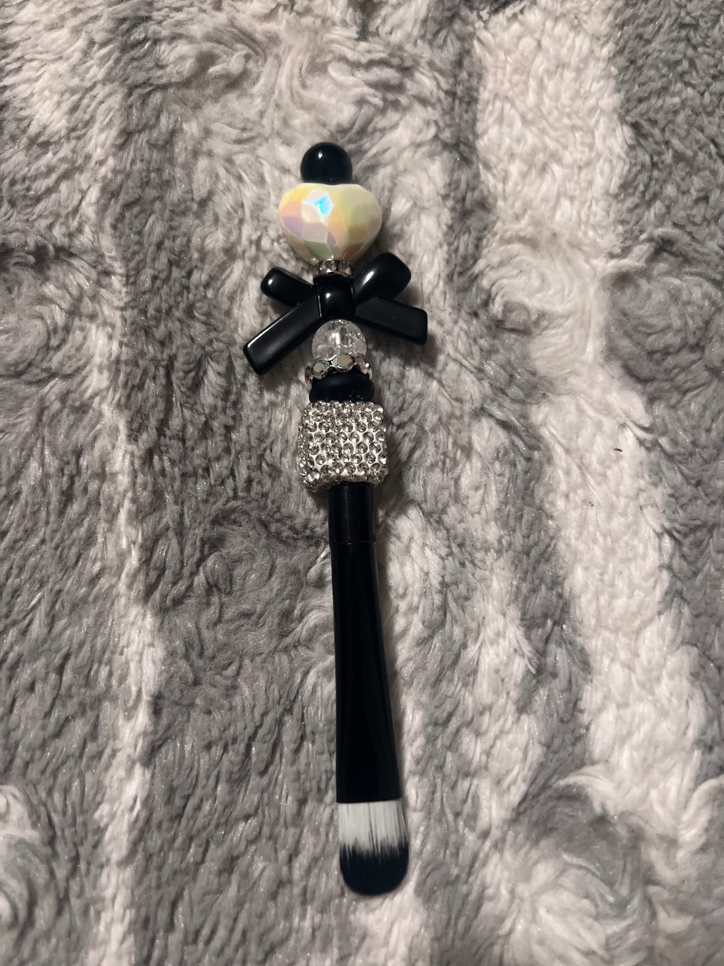 Juego de brochas de maquillaje Affair en blanco y negro