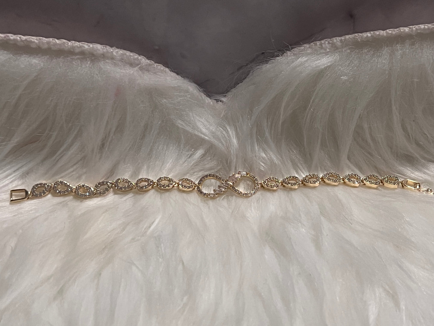 Pulsera de tenis infinita
