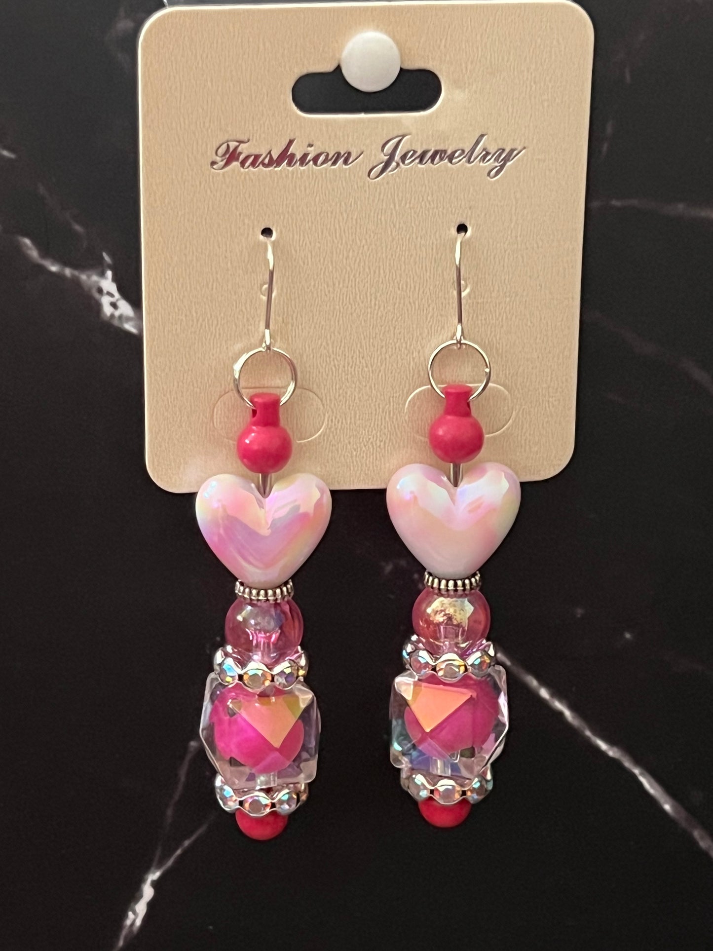 Hand Beaded Earrings Set A