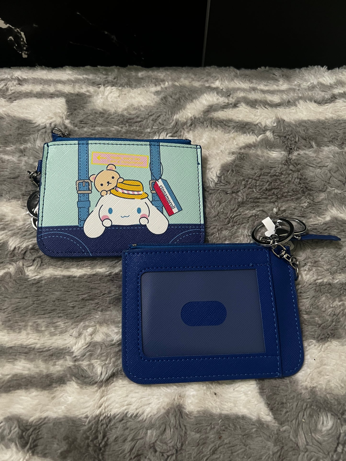 Monederos con llavero de la familia Sanrio