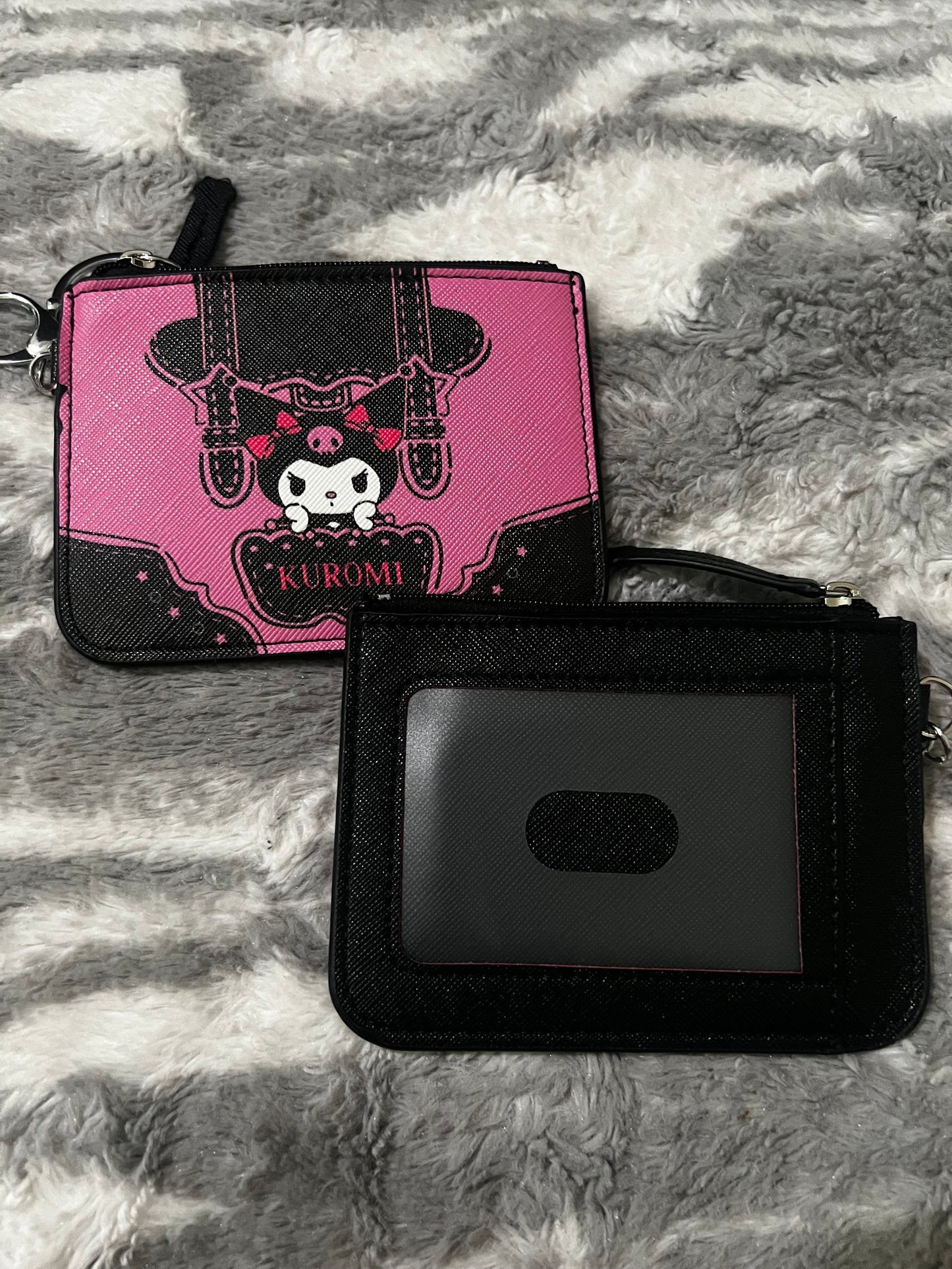 Monederos con llavero de la familia Sanrio