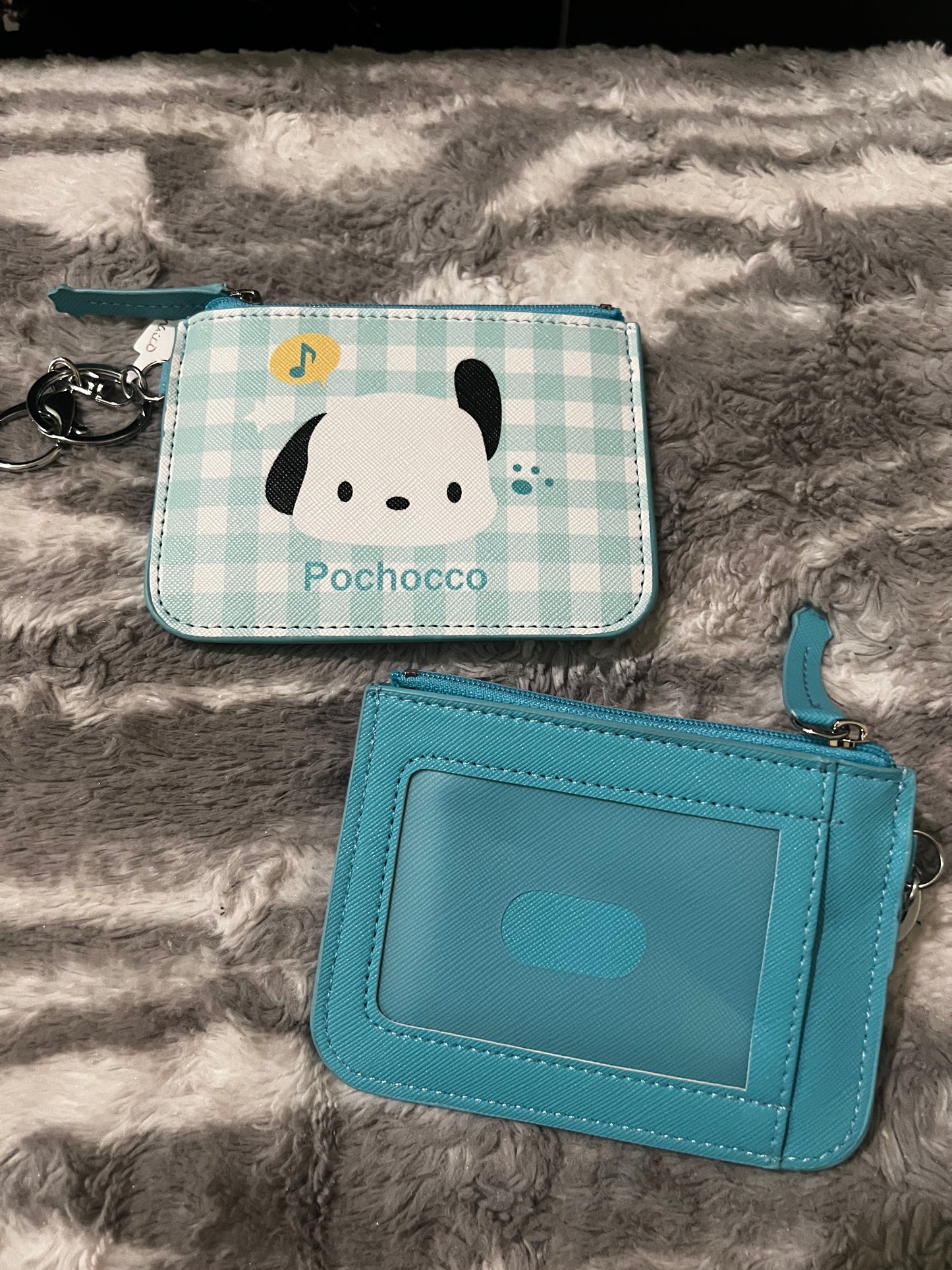 Monederos con llavero de la familia Sanrio