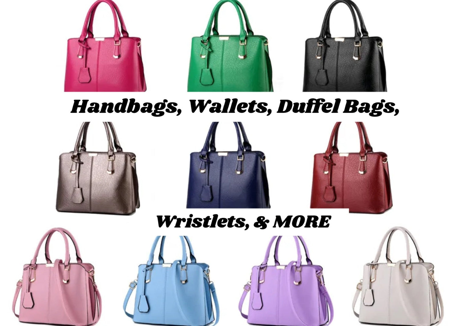 Handbags, Wallets, Duffel Bags, Wristlets & more - MOO Jewelry n Accessories Boutique 