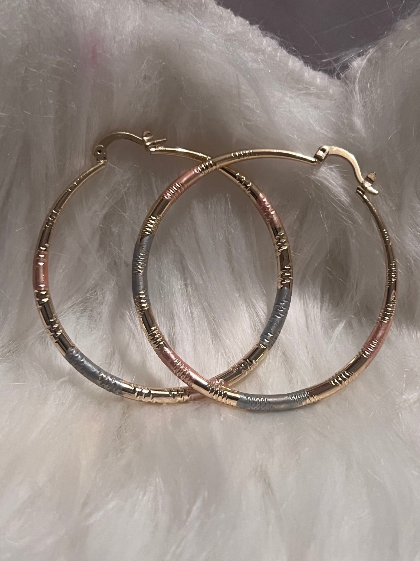 2” Trio Gold Hoop Earrings - MOO Jewelry n Accessories Boutique