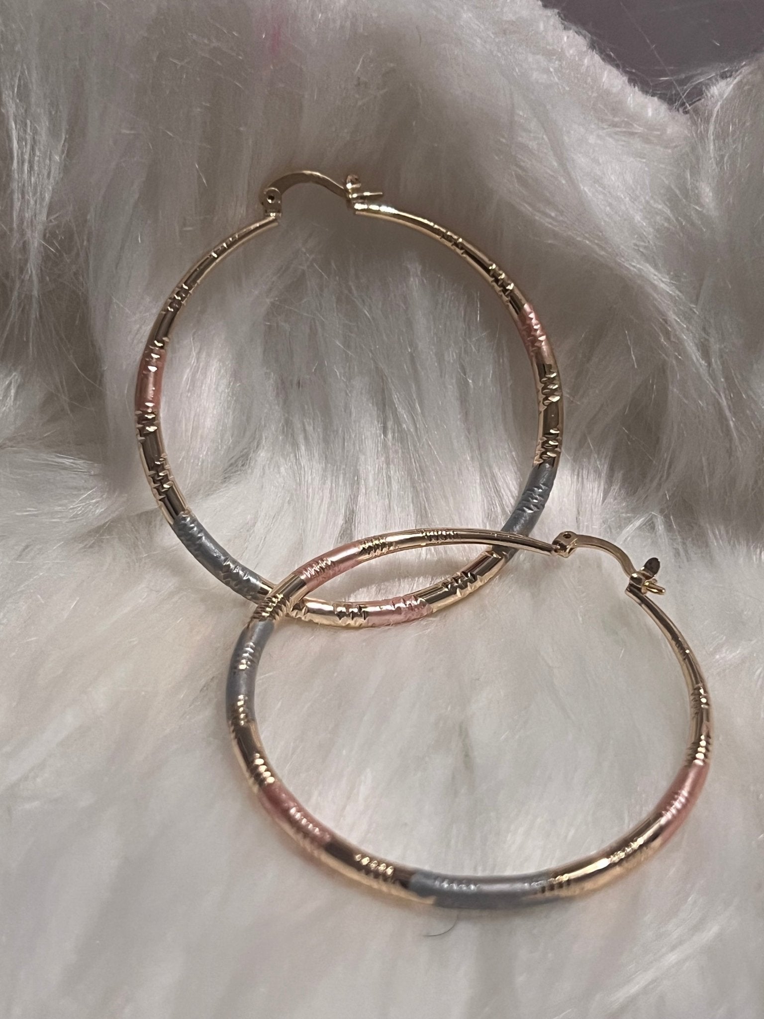 2” Trio Gold Hoop Earrings - MOO Jewelry n Accessories Boutique