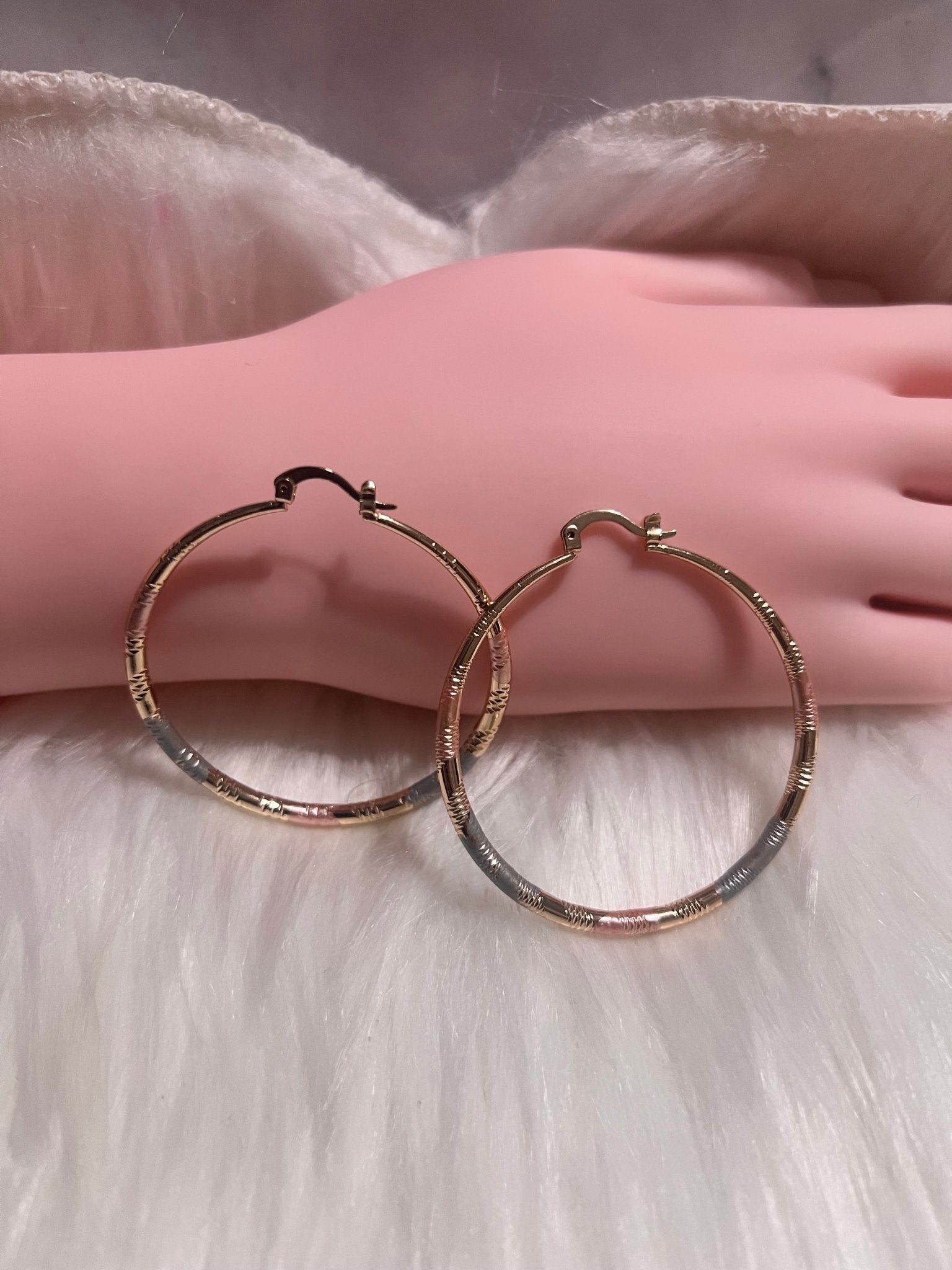 2” Trio Gold Hoop Earrings - MOO Jewelry n Accessories Boutique