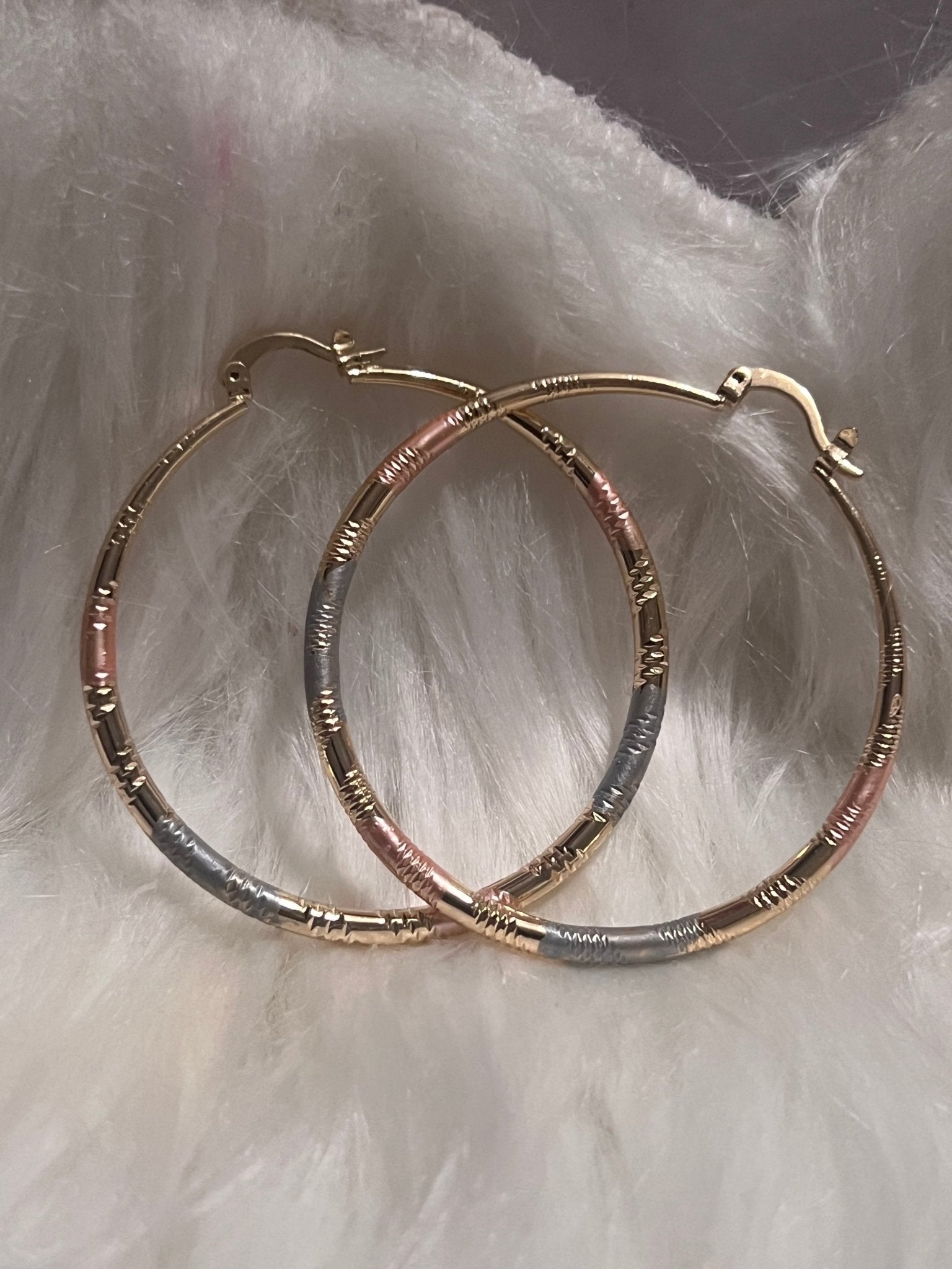 2” Trio Gold Hoop Earrings - MOO Jewelry n Accessories Boutique