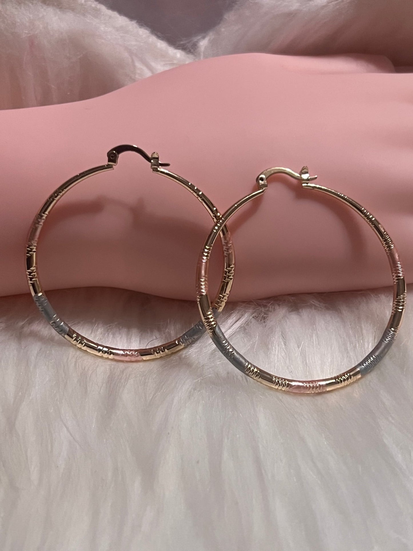 2” Trio Gold Hoop Earrings - MOO Jewelry n Accessories Boutique