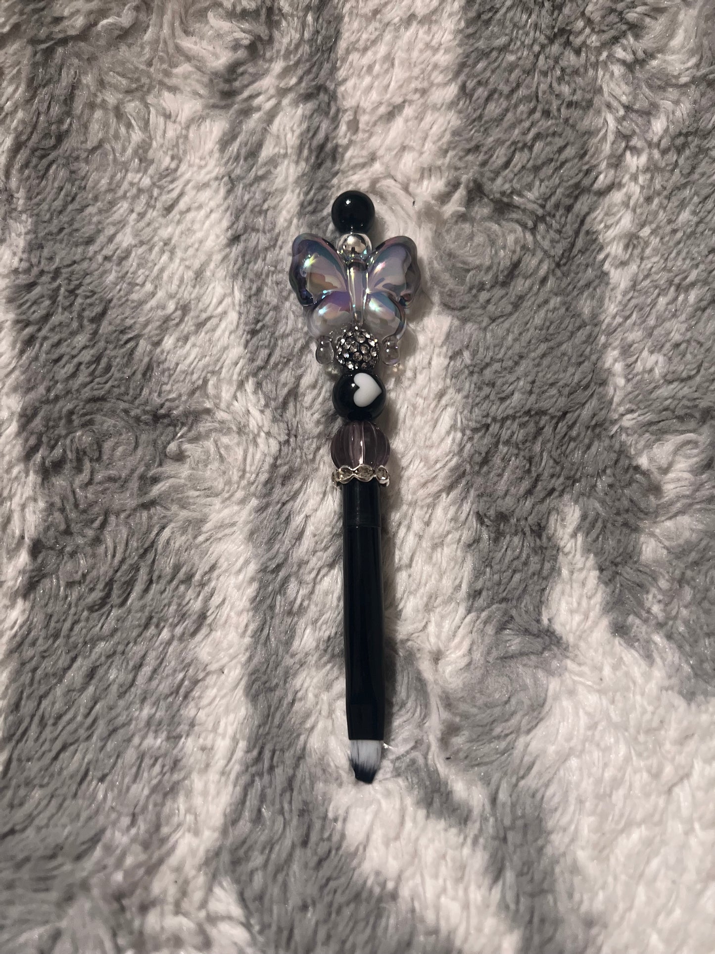 Black Heart 🖤 Butterfly Makeup Brush Set