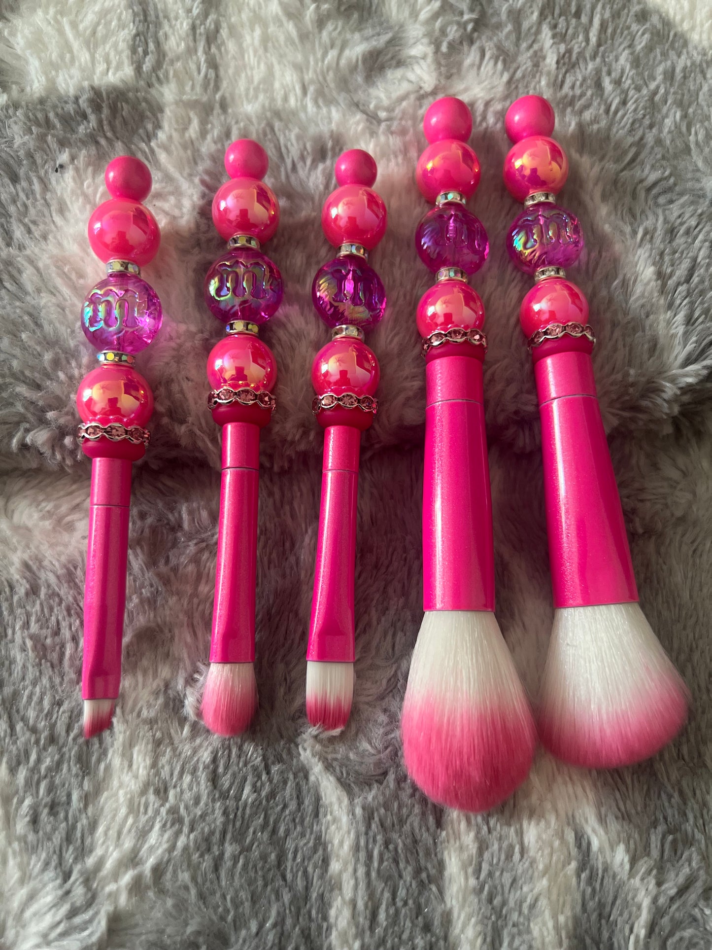 M&M Makeup Brush Set