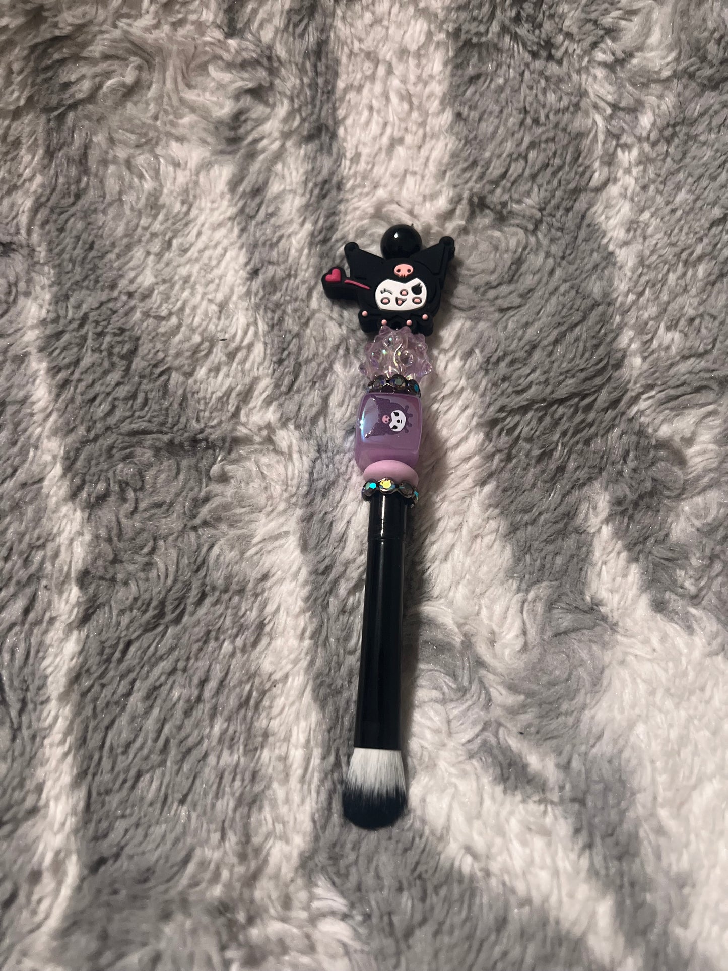 Black Kuromi Makeup Brush Set