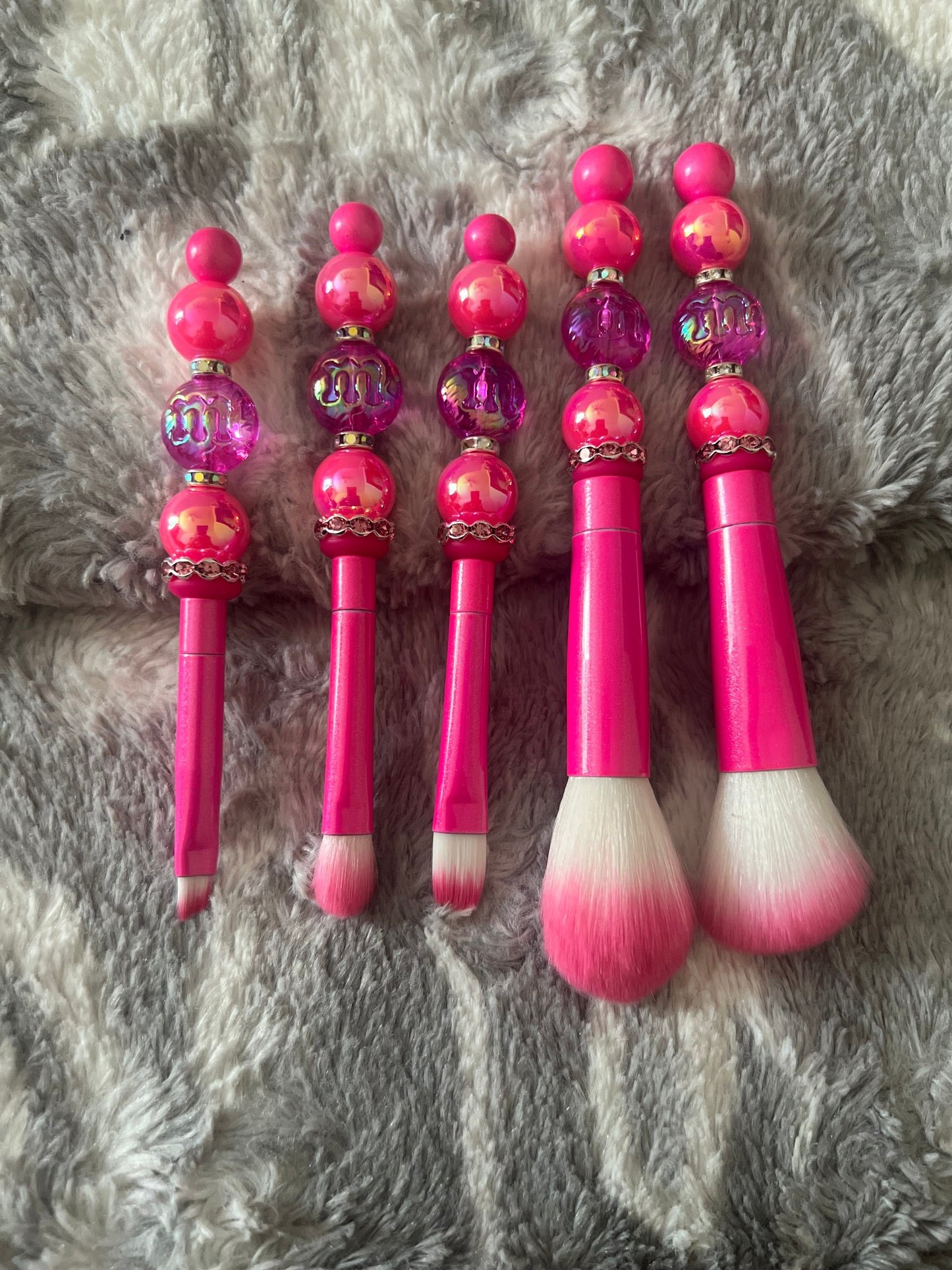 M&M Makeup Brush Set