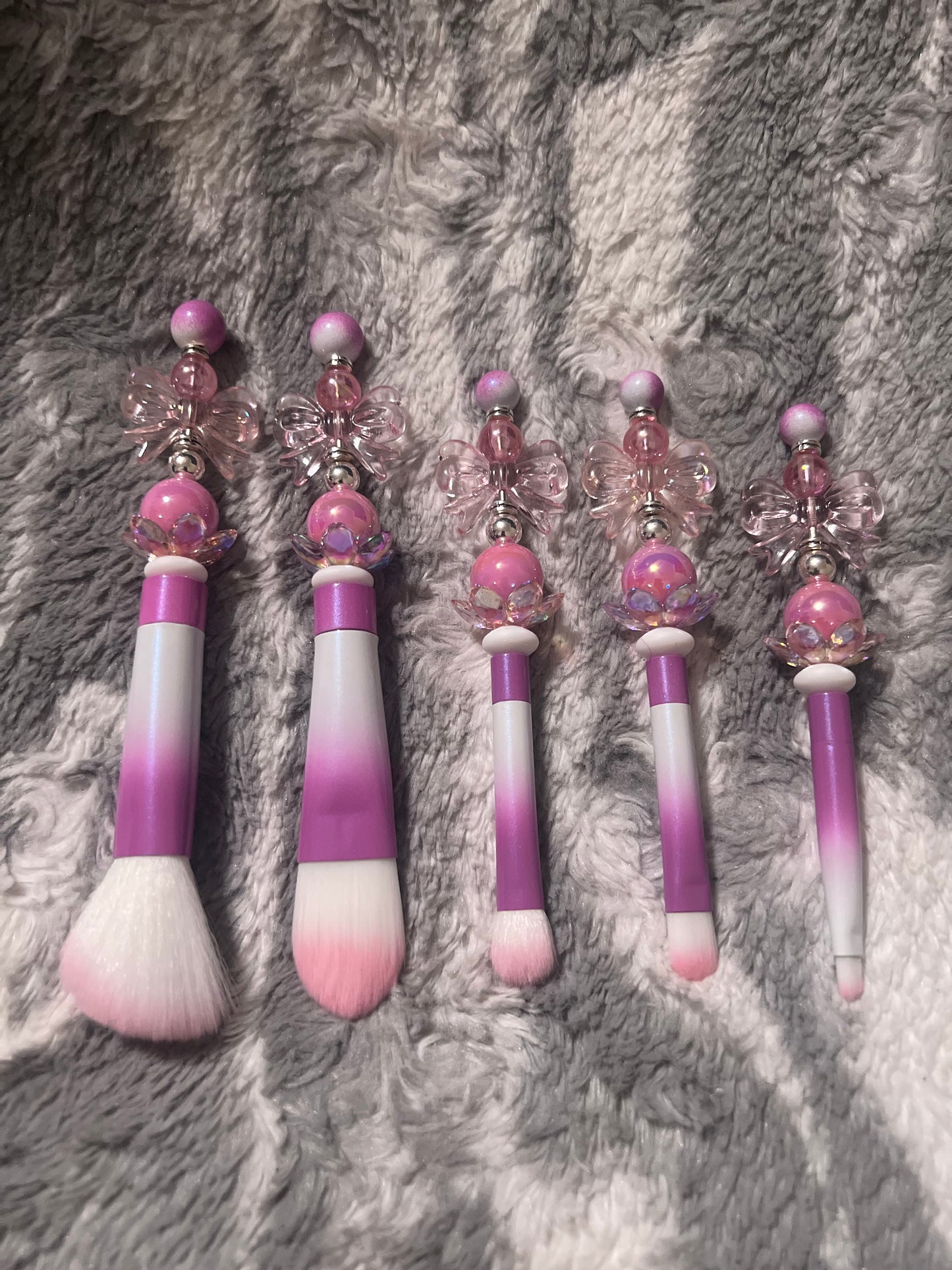 Blossom 🌸 Bows Makeup Brush Set