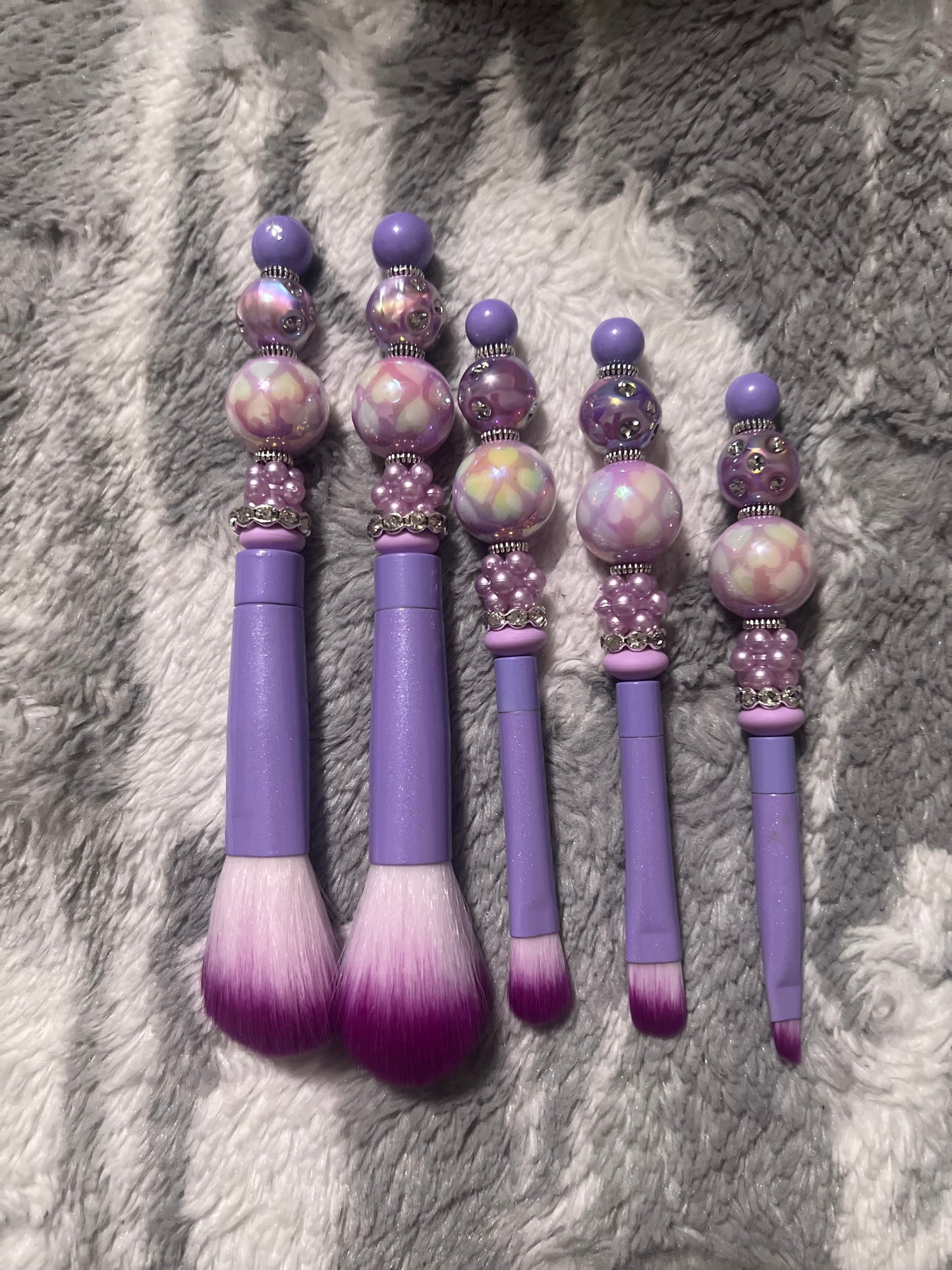 Purple Love Makeup Brush Set