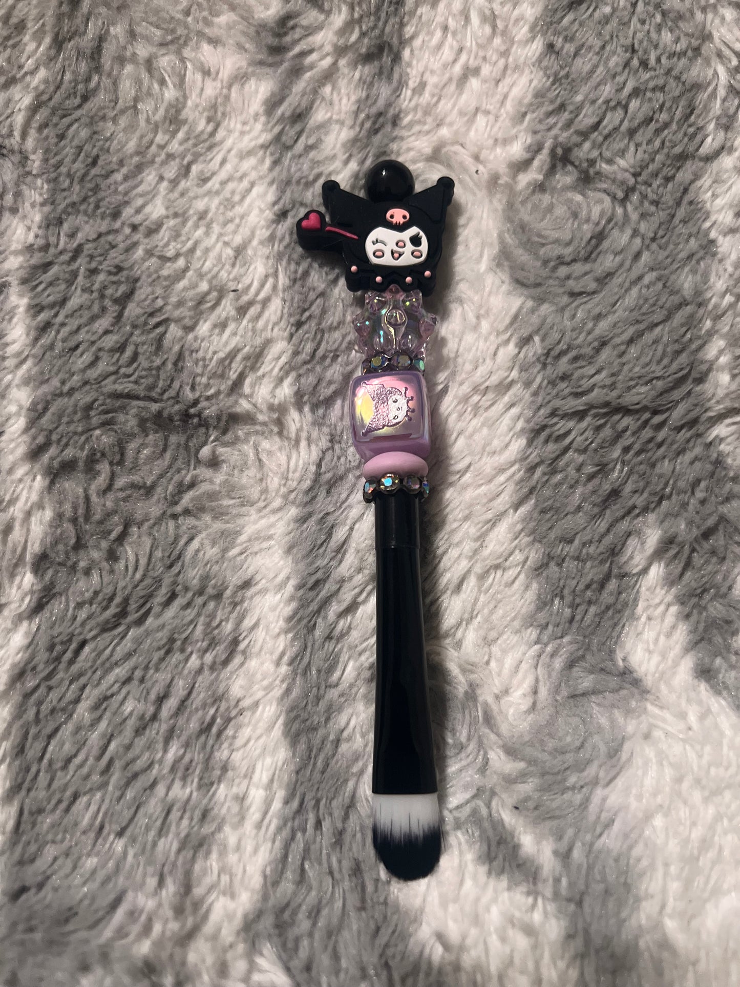 Black Kuromi Makeup Brush Set