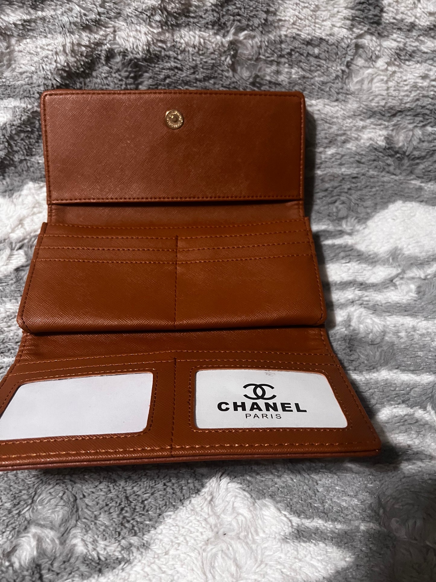 Beth’s Chestnut CC Wallet