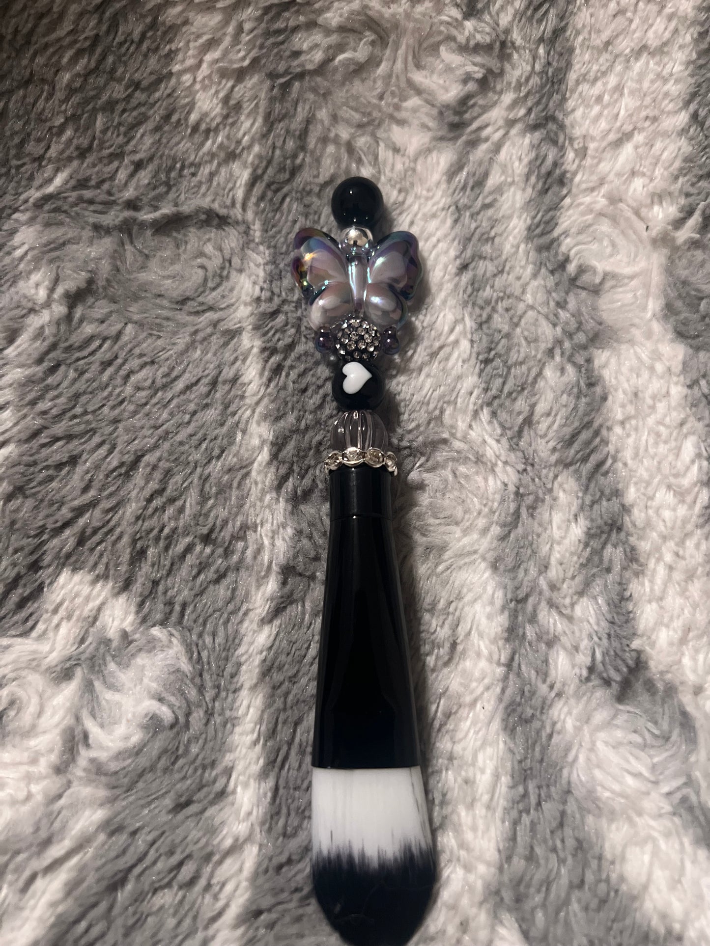 Black Heart 🖤 Butterfly Makeup Brush Set