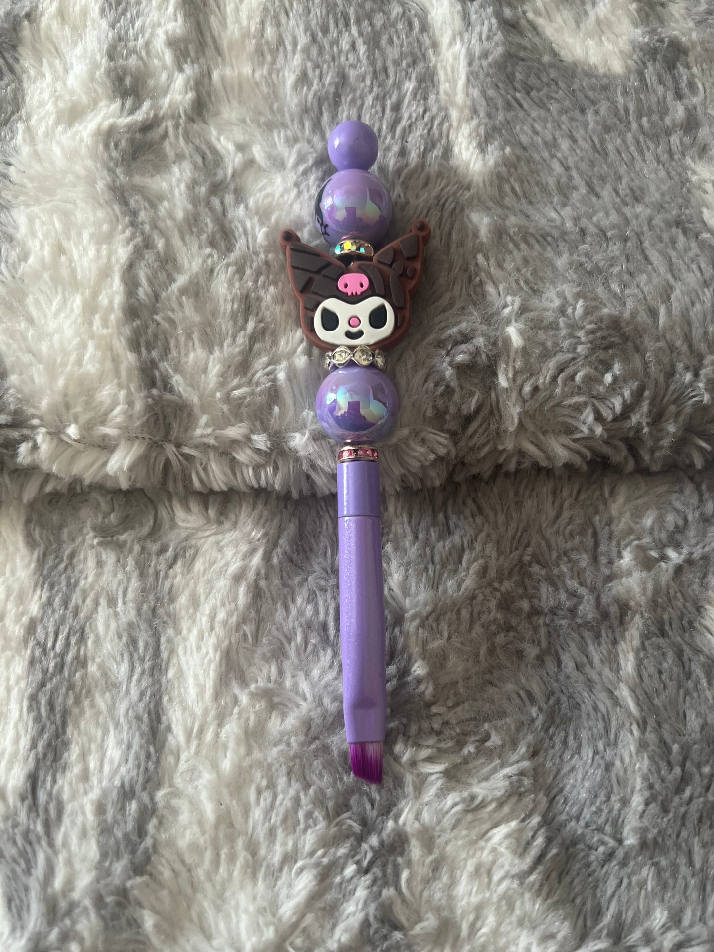 Purple Kuromi Makeup Brush Set