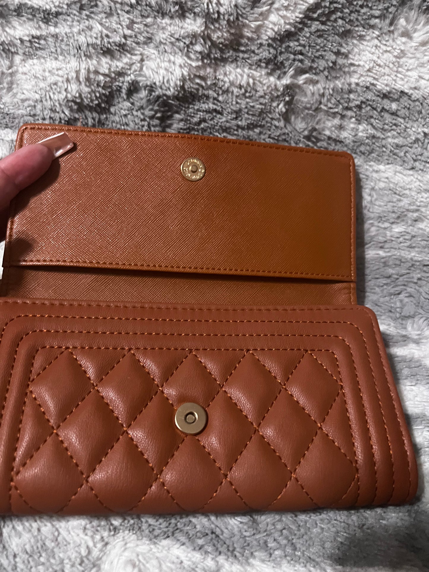 Beth’s Chestnut CC Wallet