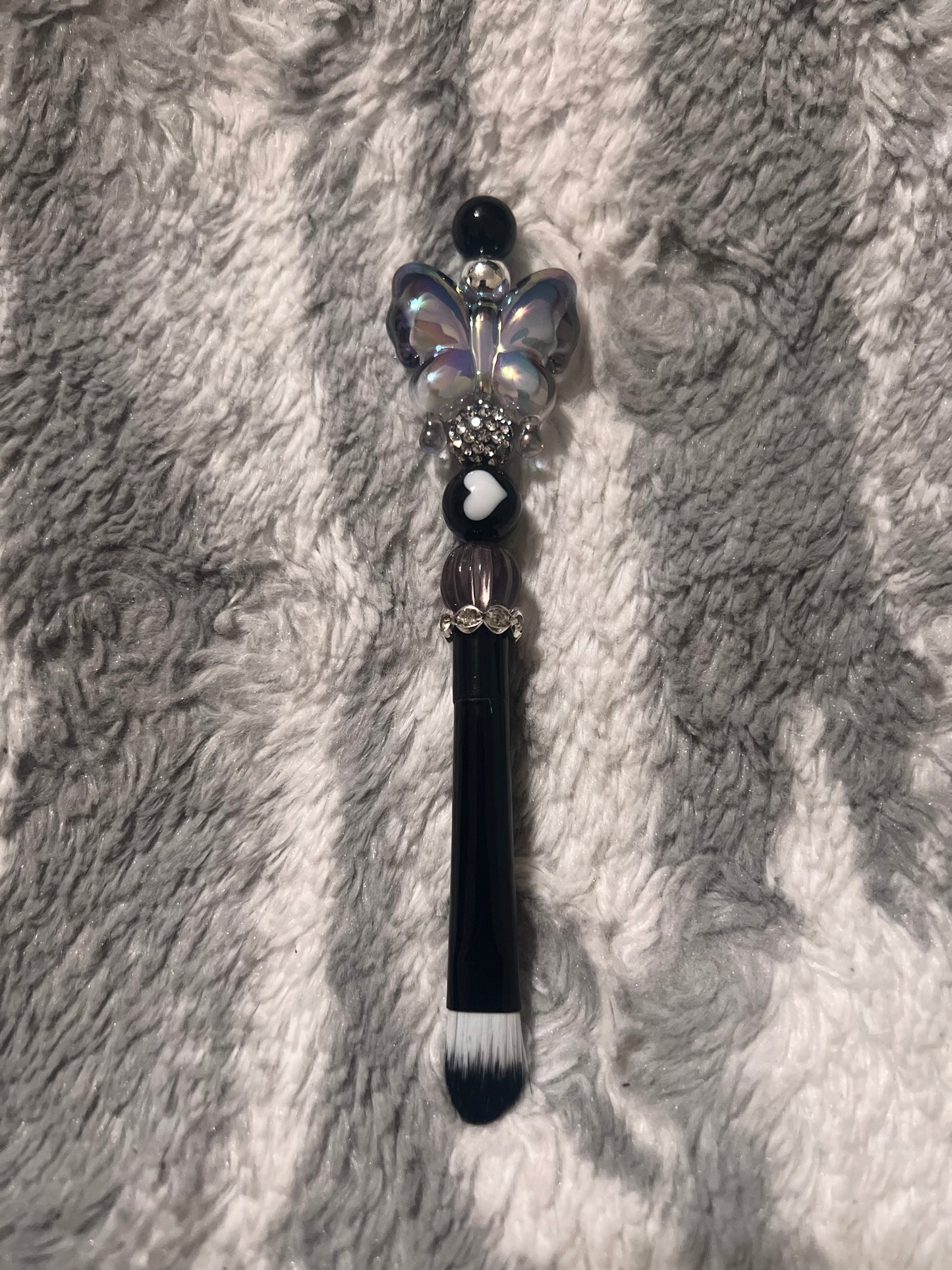 Black Heart 🖤 Butterfly Makeup Brush Set