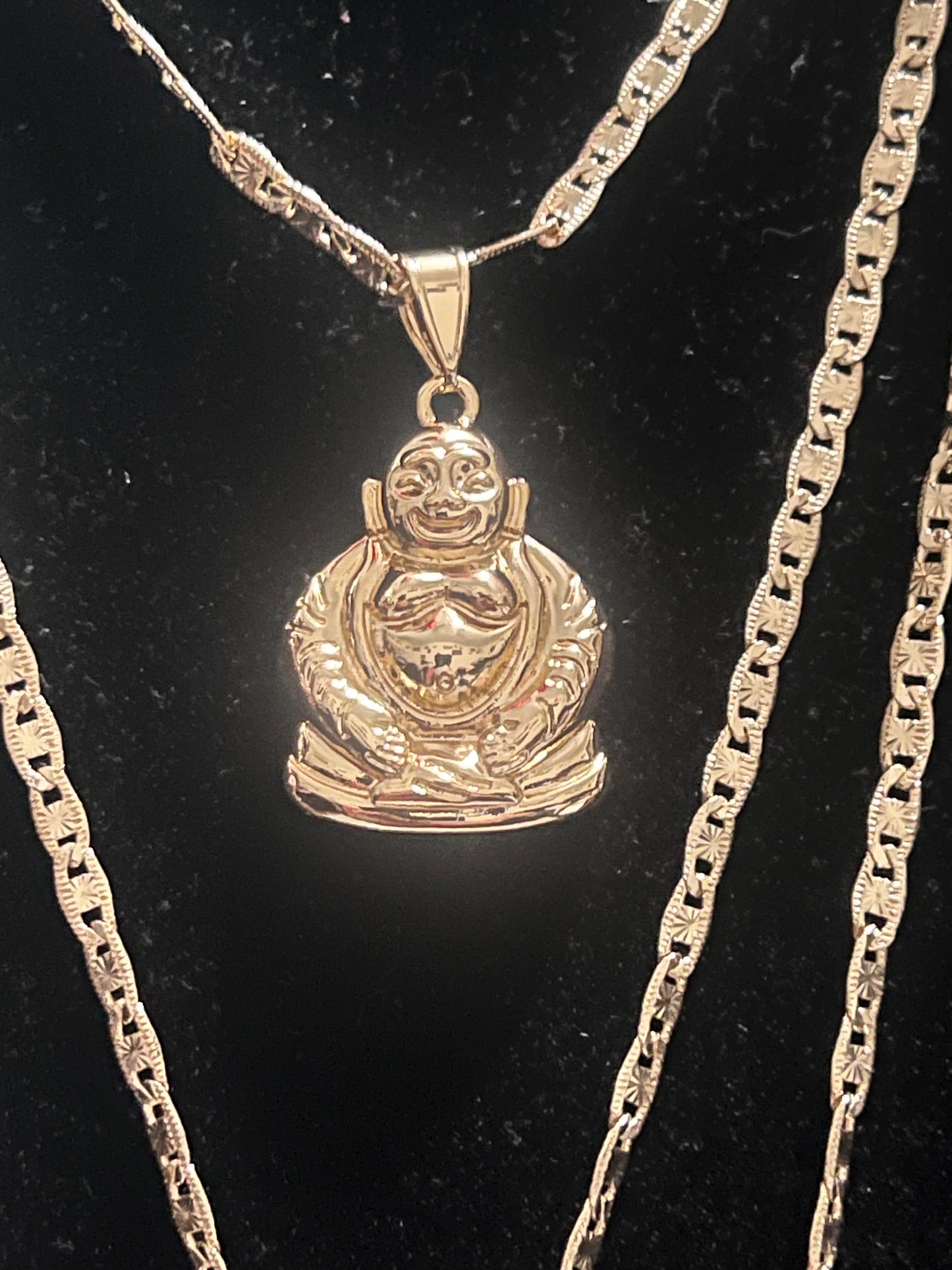 Gold Buddha Necklace