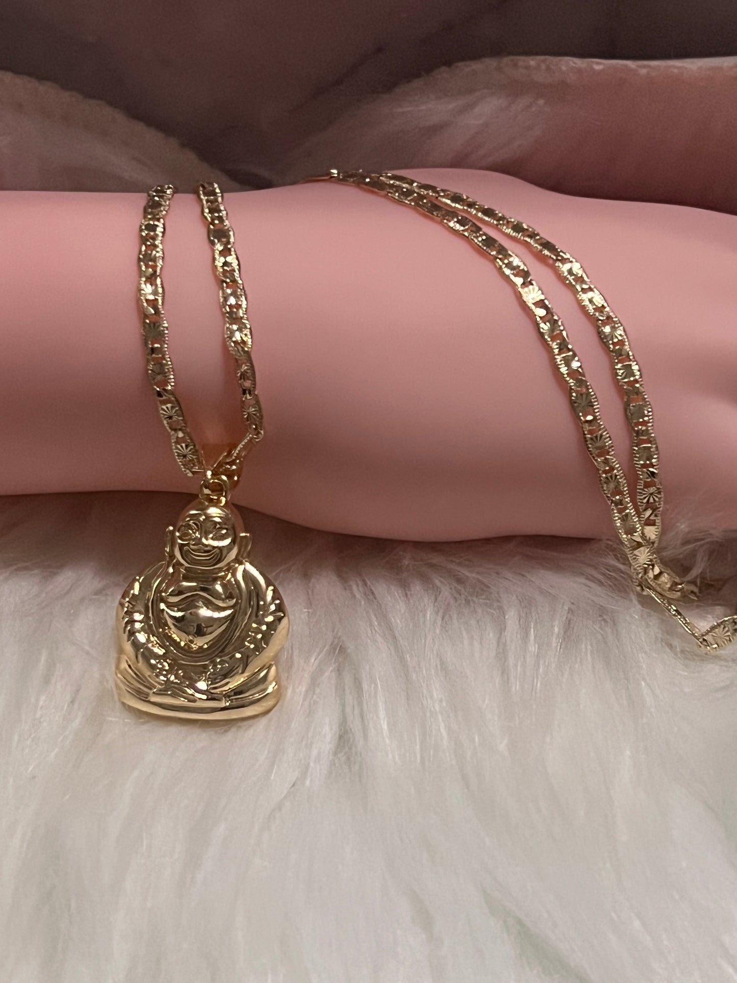 Gold Buddha Necklace