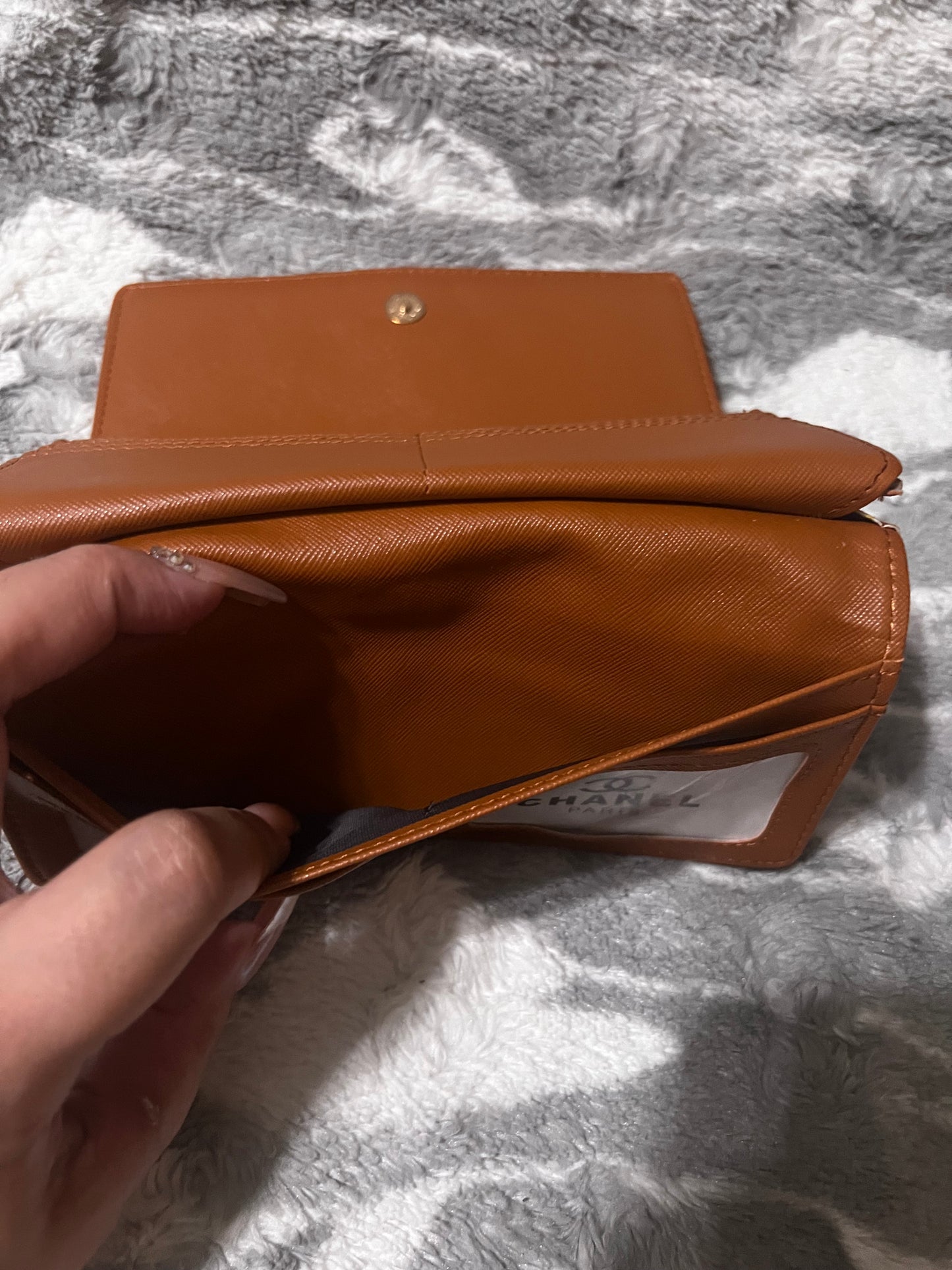 Beth’s Chestnut CC Wallet