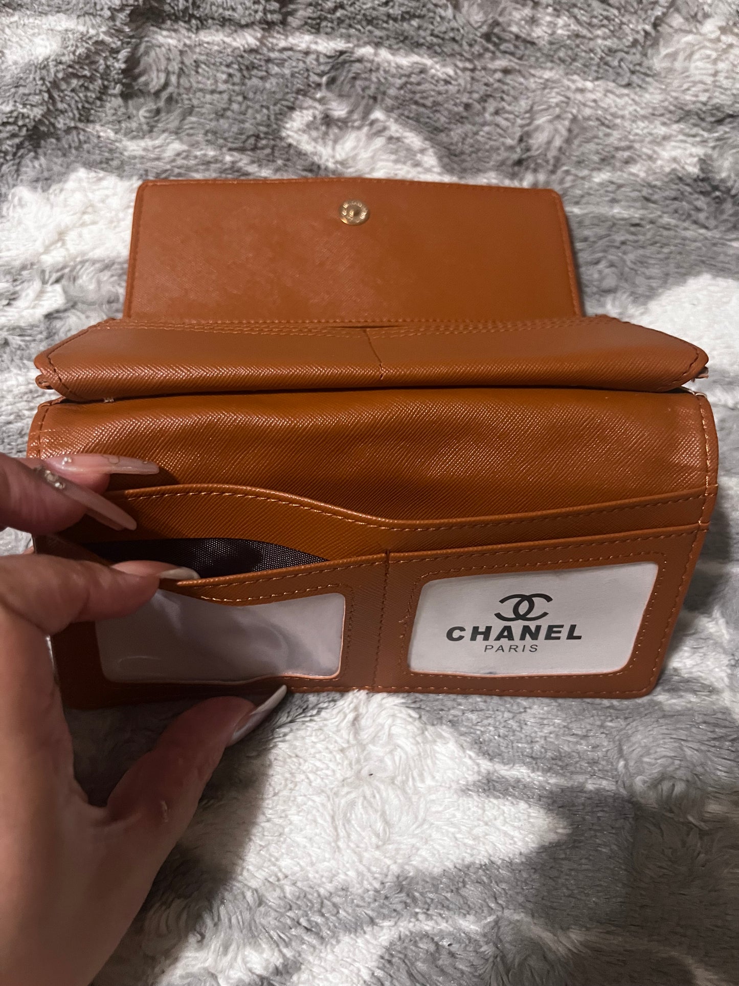 Beth’s Chestnut CC Wallet