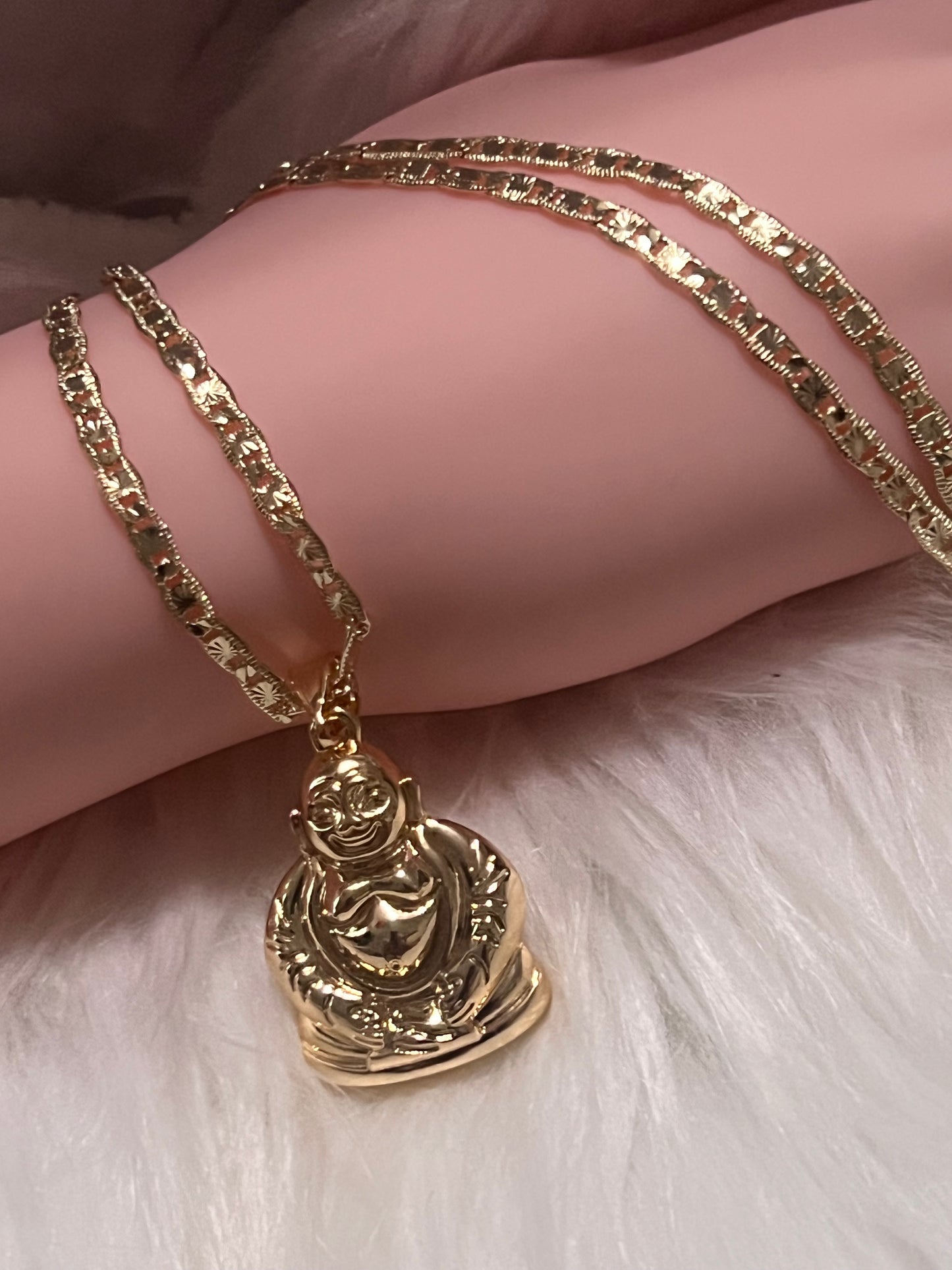 Gold Buddha Necklace