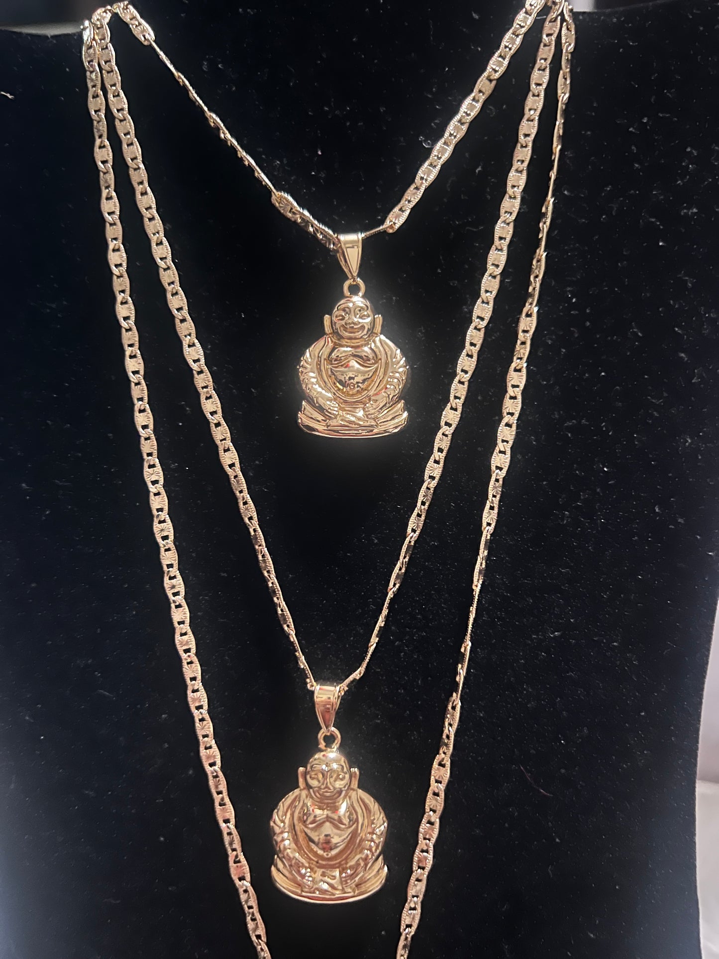 Gold Buddha Necklace