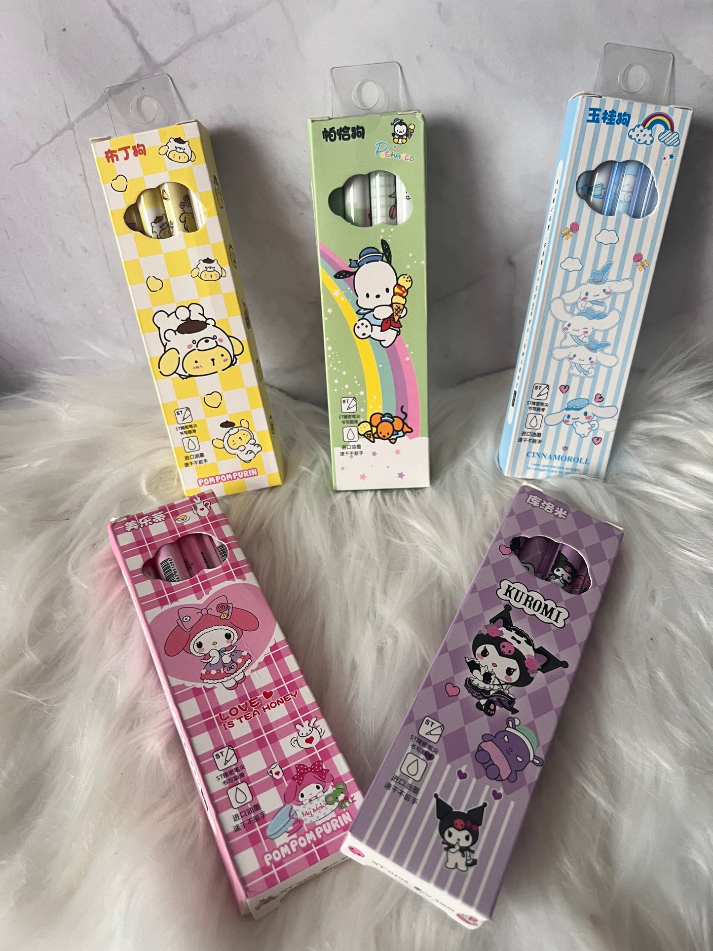 Sanrio 4pk Pens Set