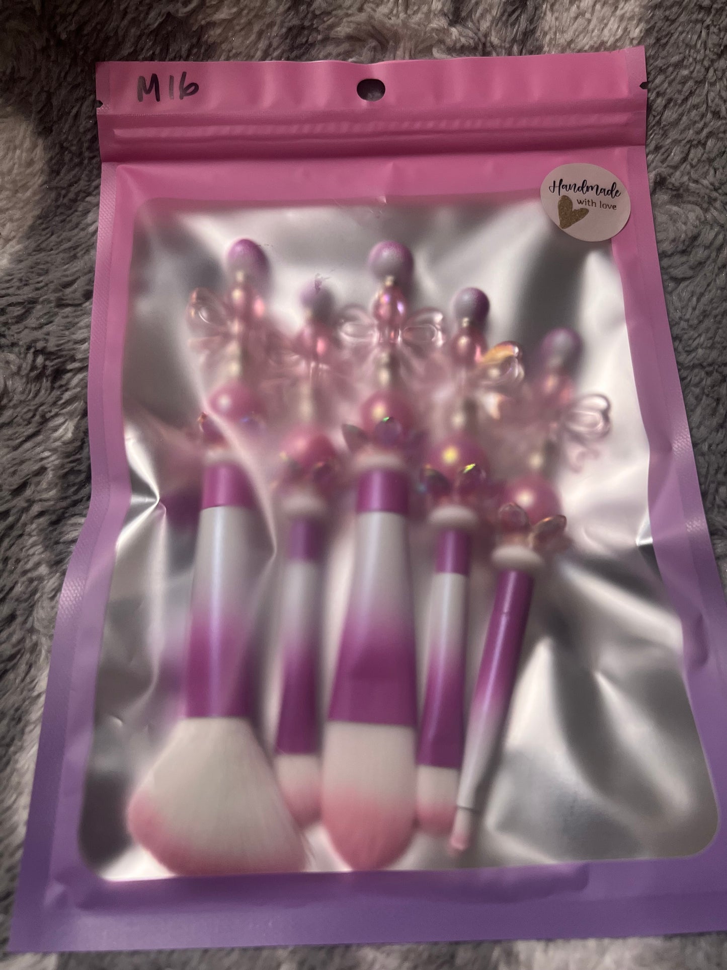 Blossom 🌸 Bows Makeup Brush Set