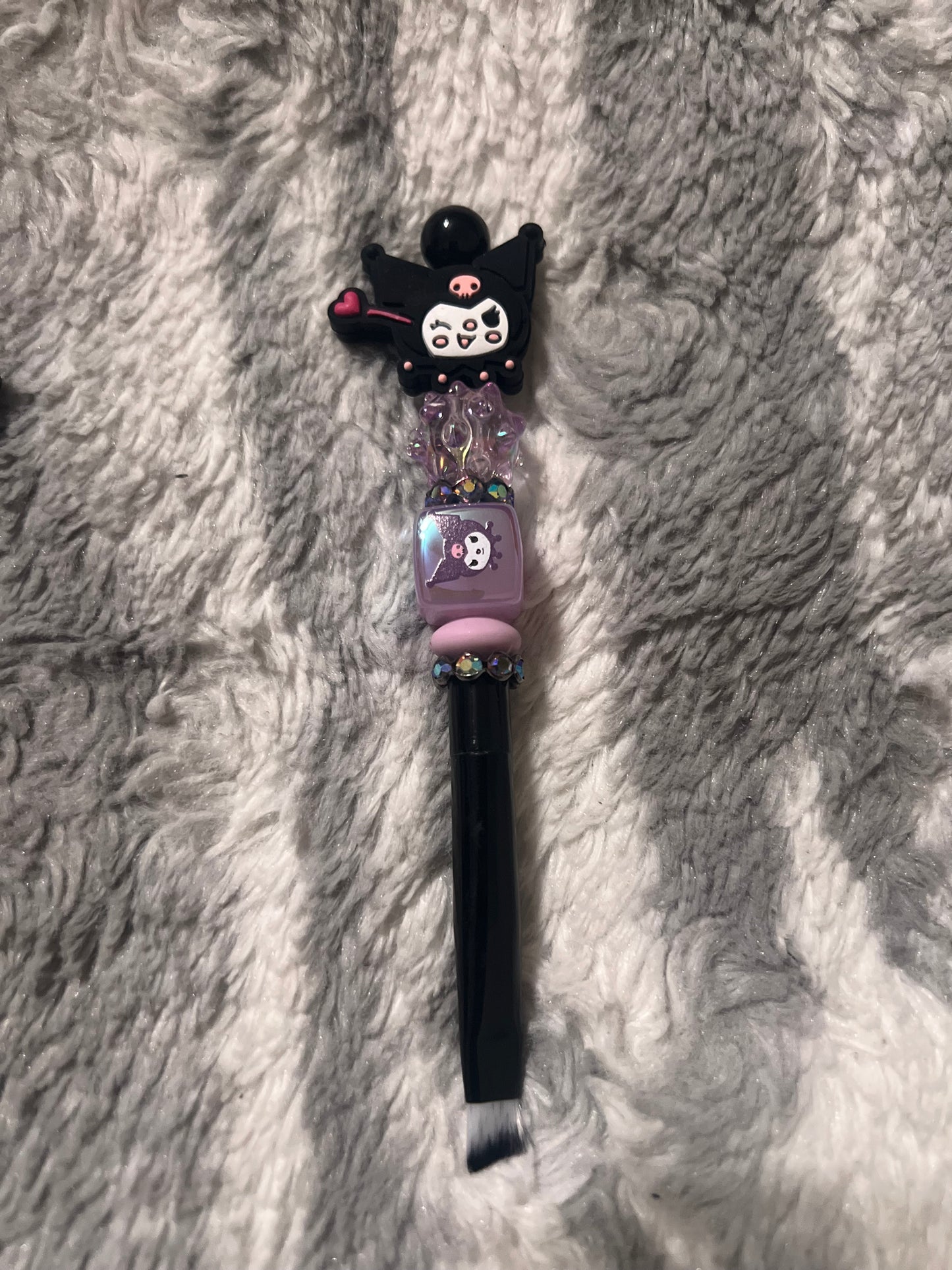 Black Kuromi Makeup Brush Set