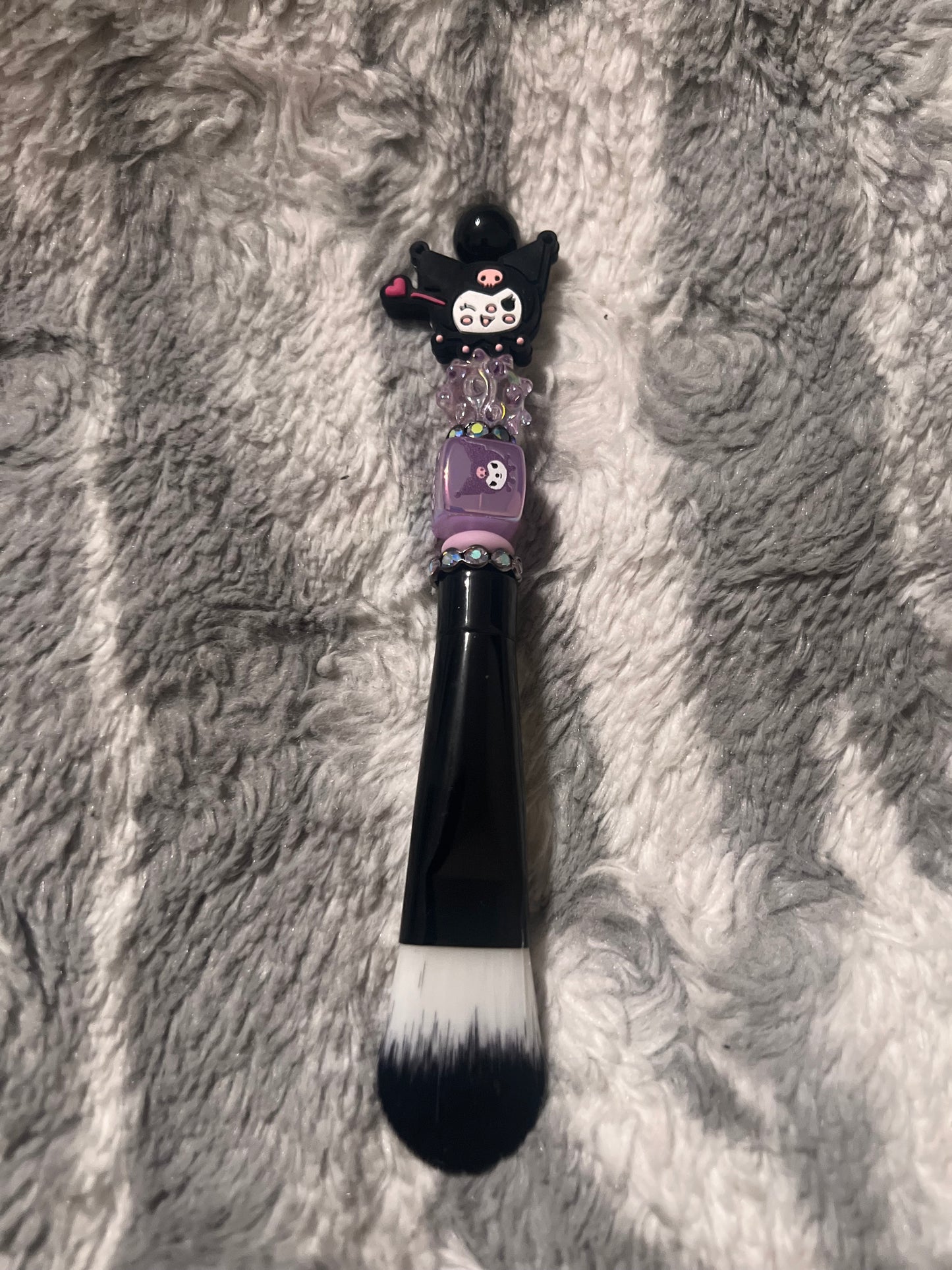 Black Kuromi Makeup Brush Set