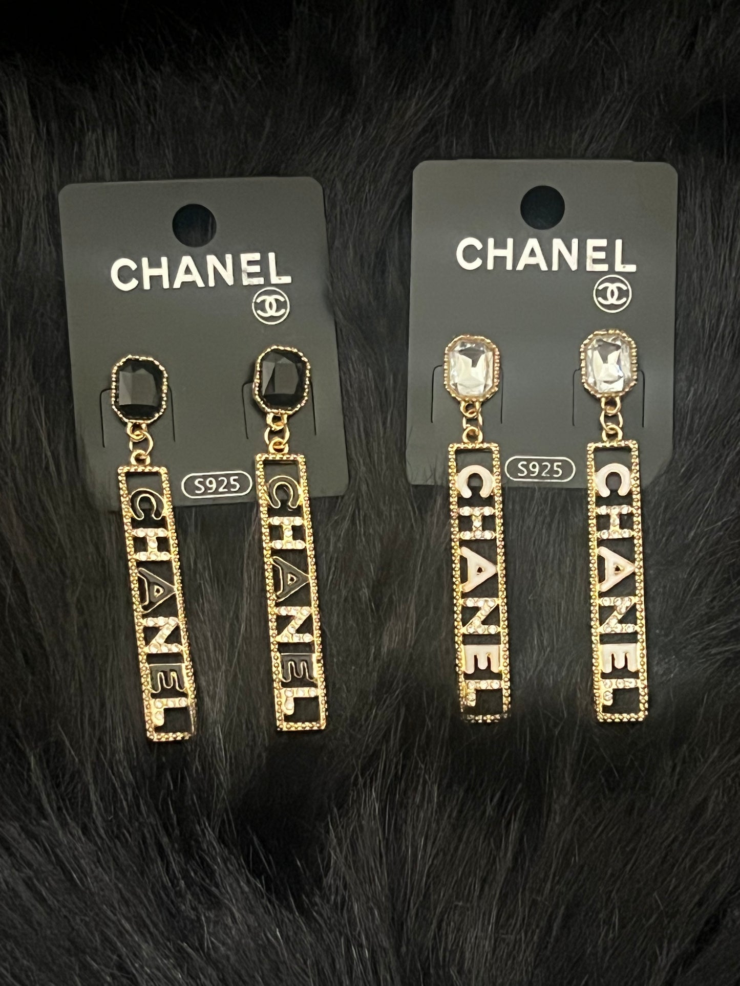 CC Logo Sign Earrings