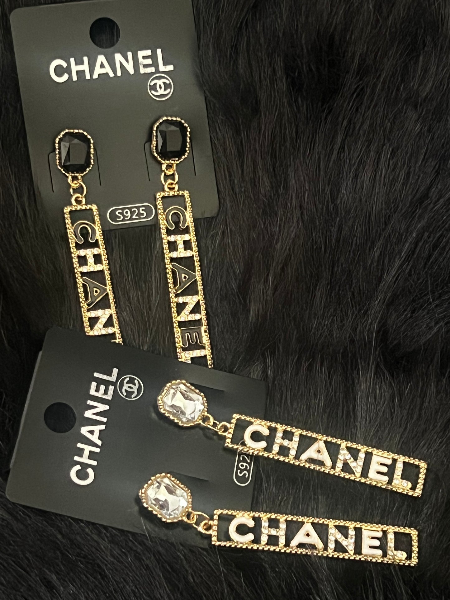 CC Logo Sign Earrings