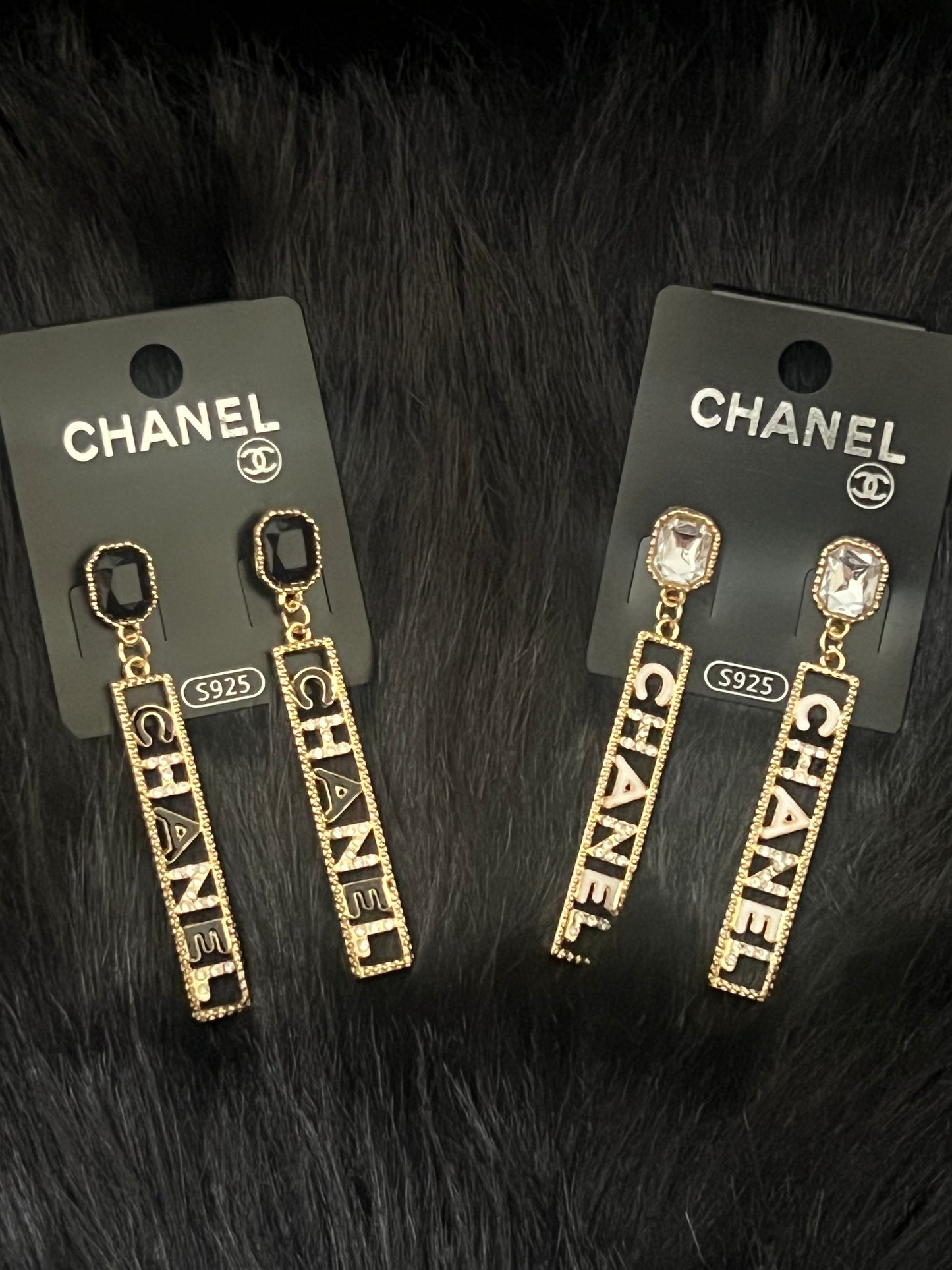 CC Logo Sign Earrings