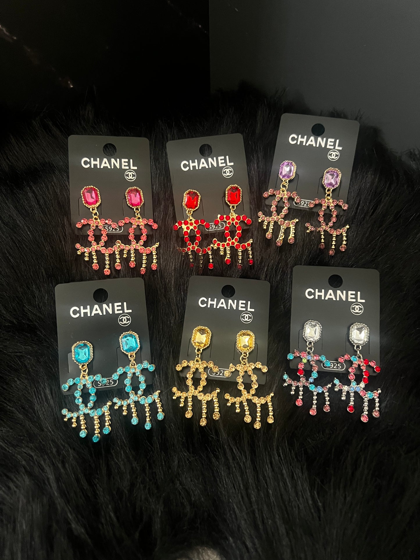 CC Dripped Earrings