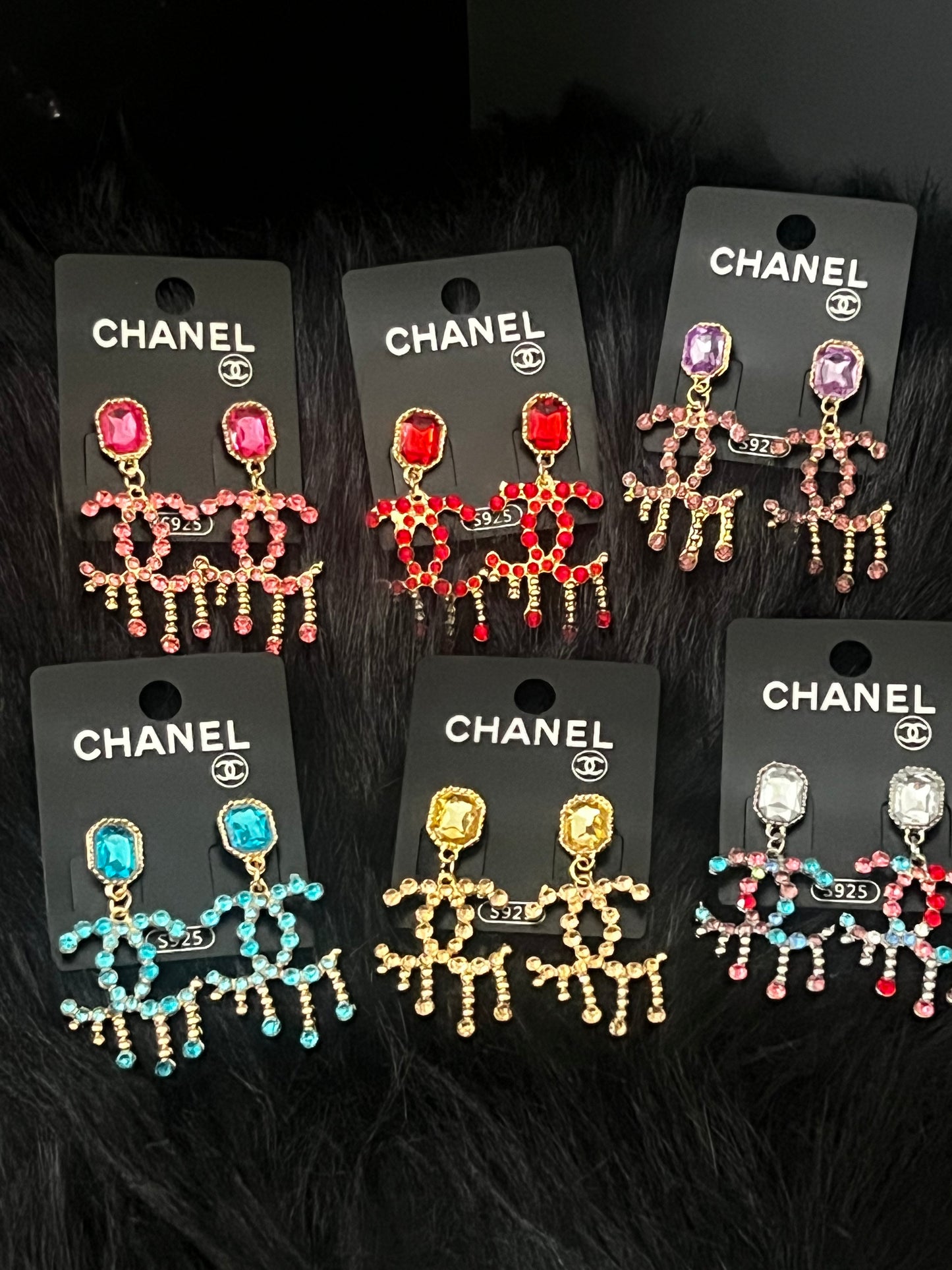 CC Dripped Earrings