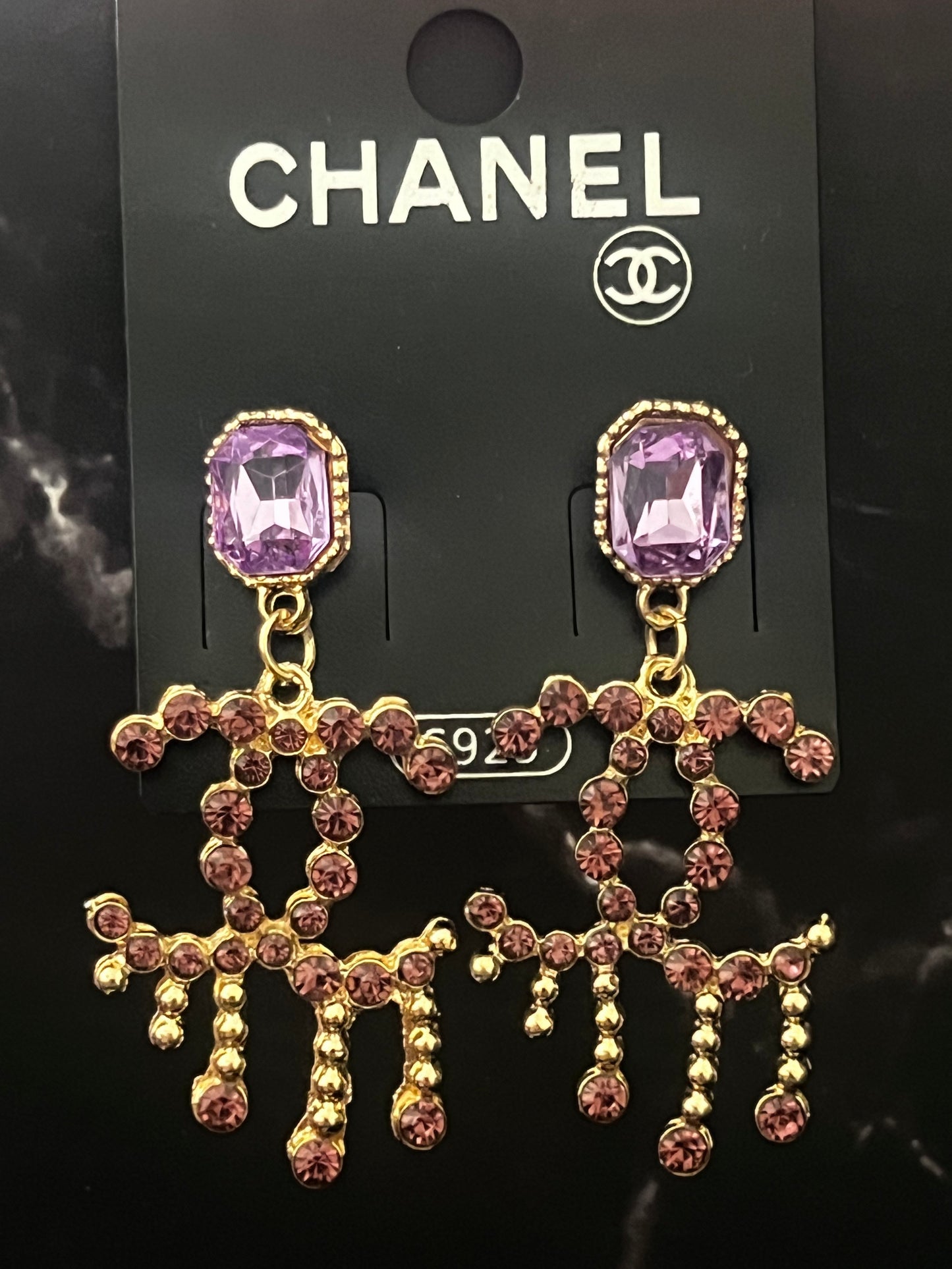 CC Dripped Earrings