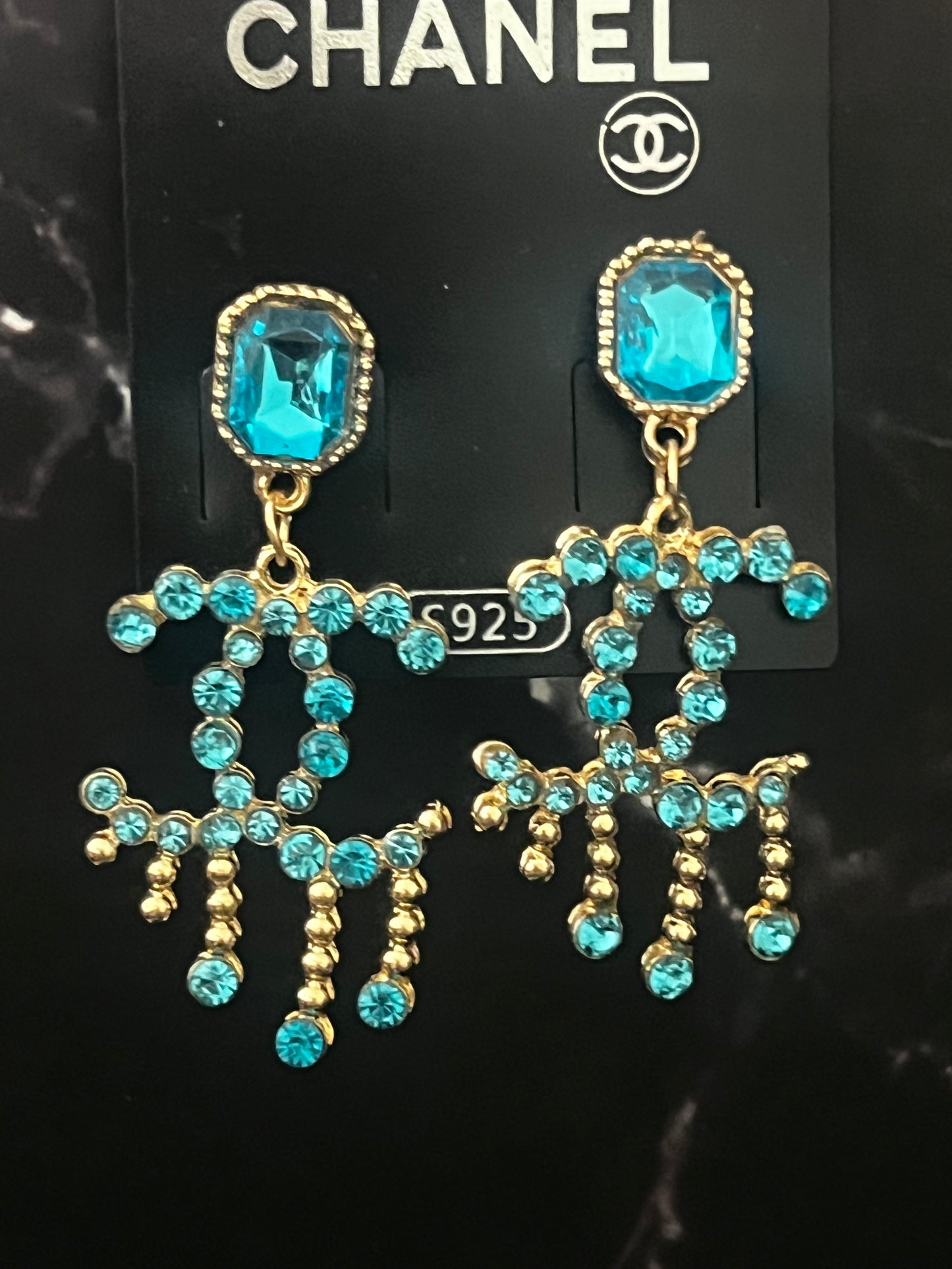 CC Dripped Earrings