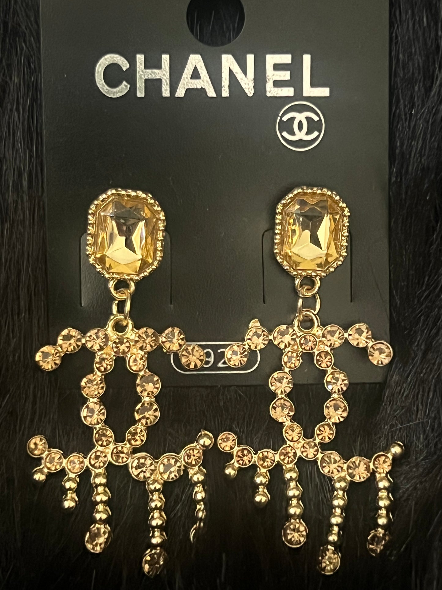 CC Dripped Earrings