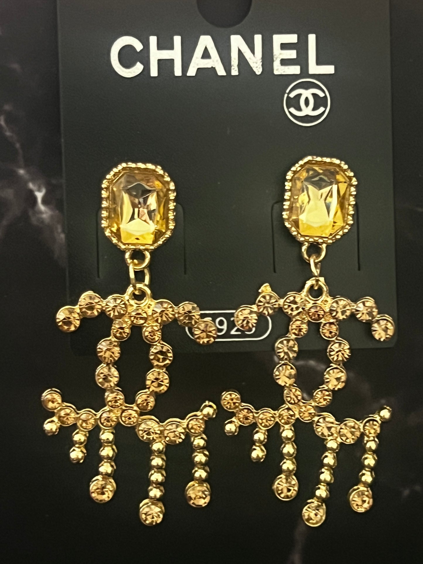 CC Dripped Earrings