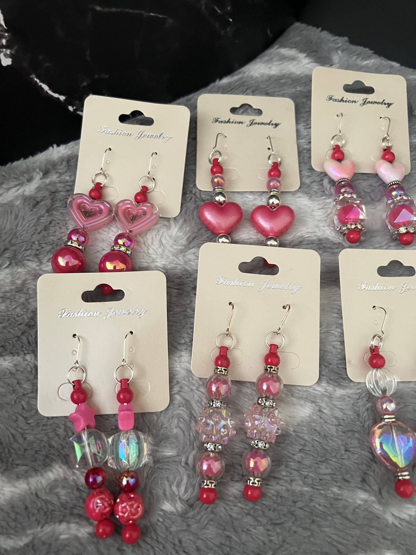 Hand Beaded Earrings Set A