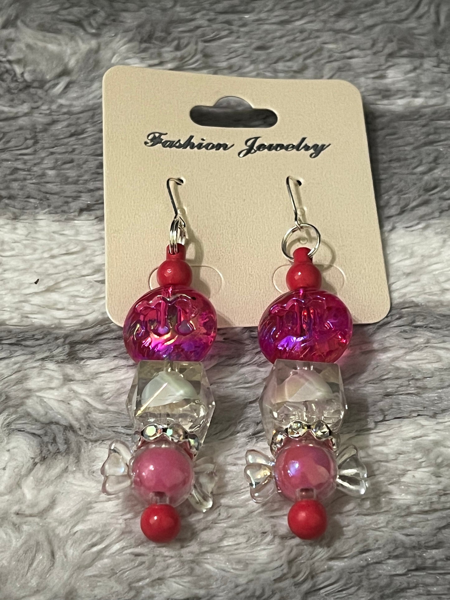 Hand Beaded Earrings Set A