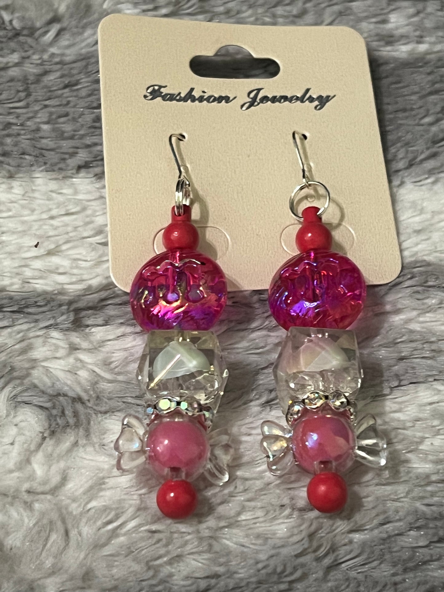 Hand Beaded Earrings Set A