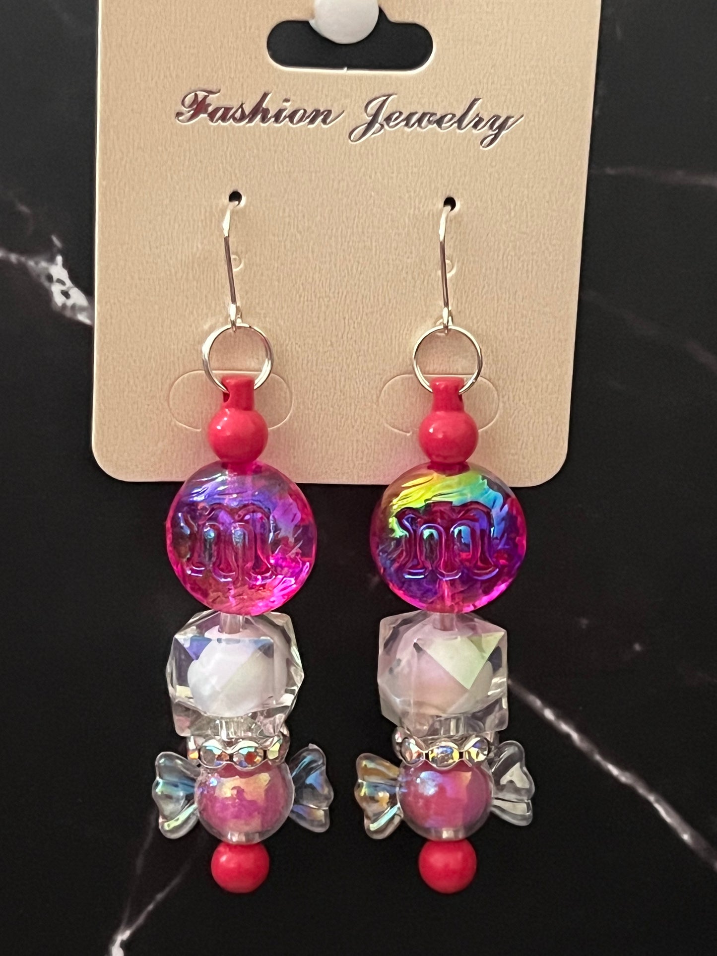 Hand Beaded Earrings Set A